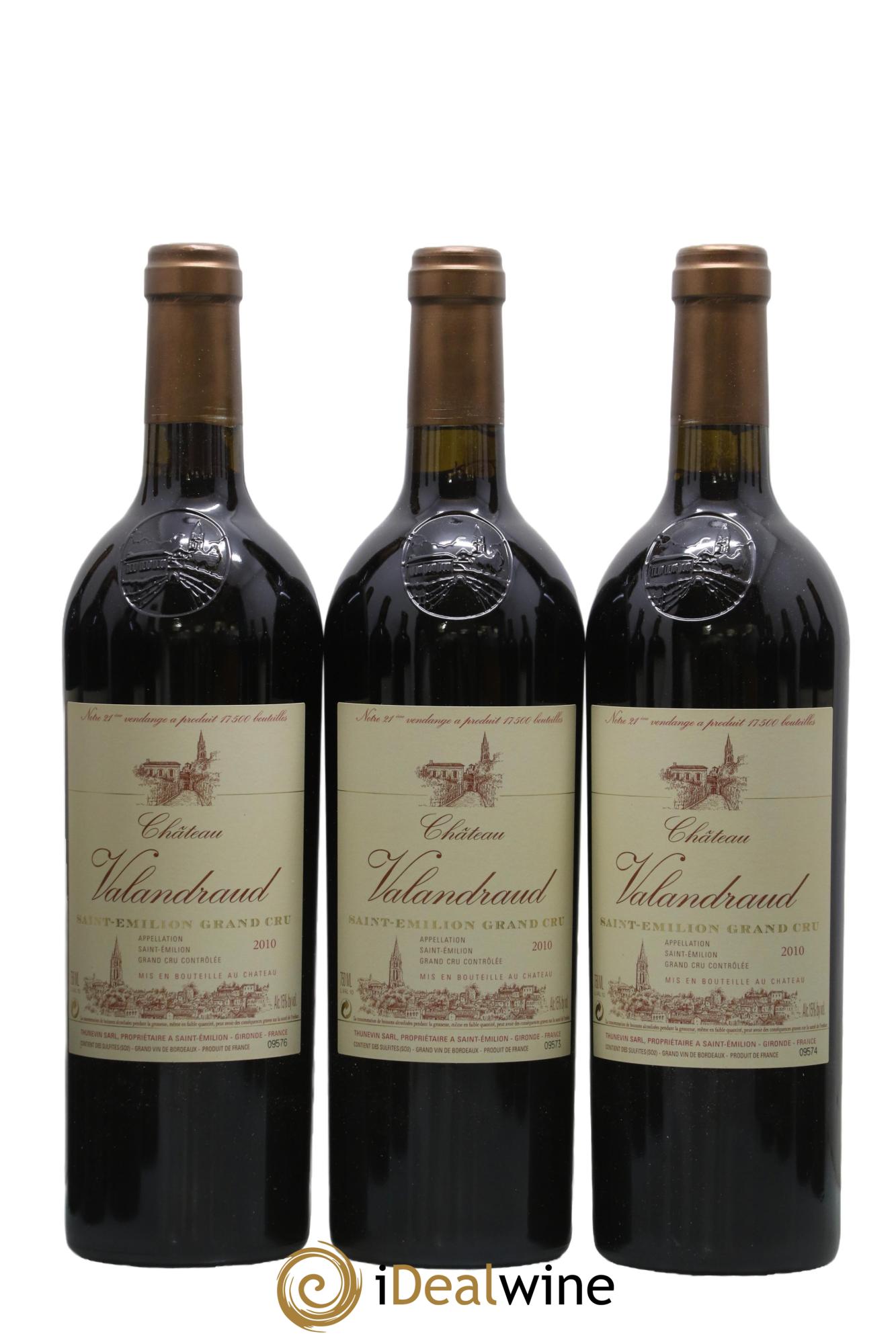 Château de Valandraud 1er Grand Cru Classé B depuis 2012 2010 - Lot of 12 bottles - 4