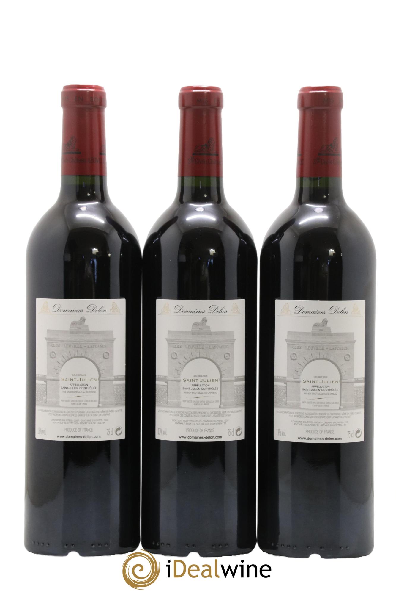Château Léoville Las Cases 2ème Grand Cru Classé 2012 - Lot of 12 bottles - 8