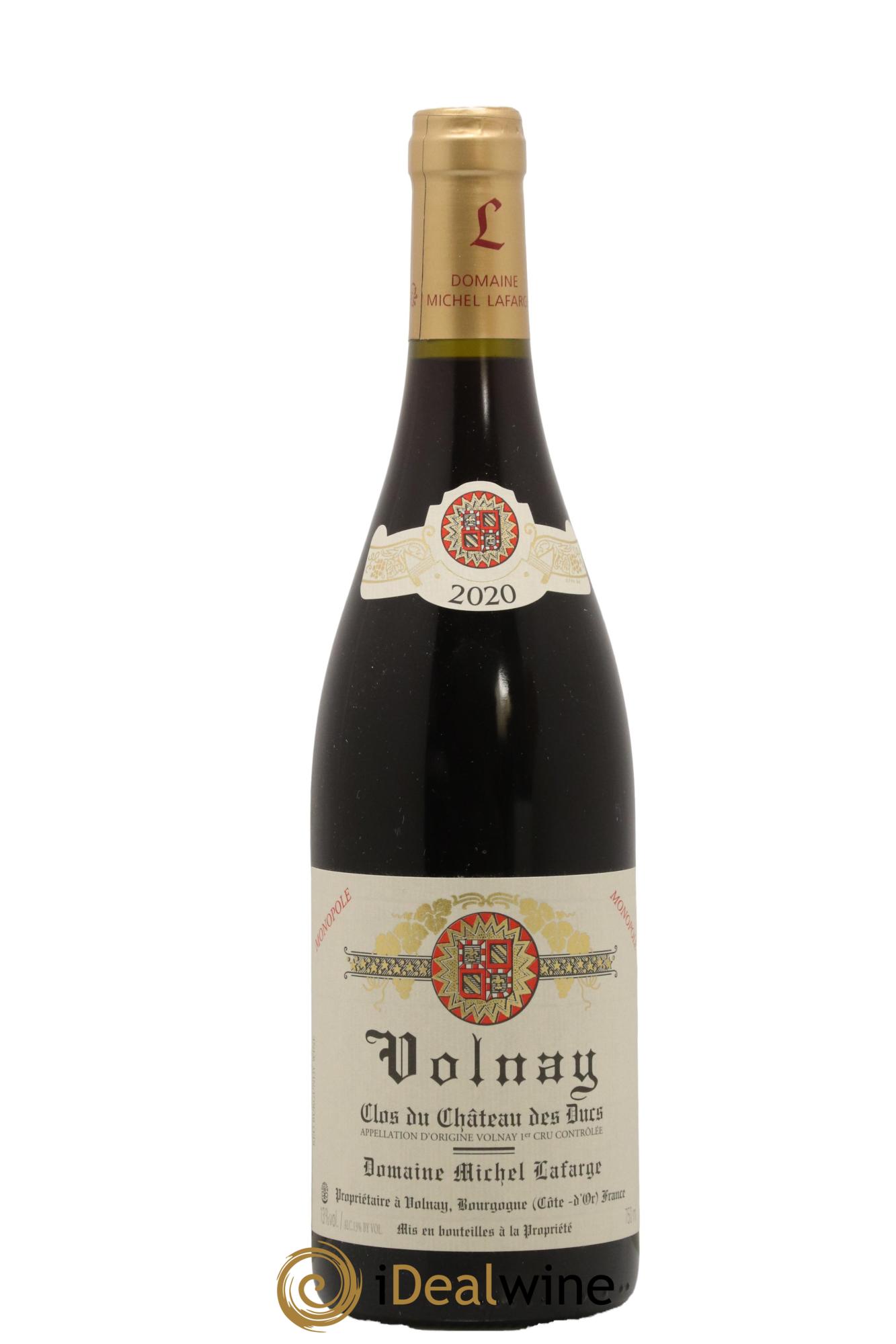 Volnay 1er Cru Clos du Château des Ducs Lafarge (Domaine) 2020 - Lot de 1 bouteille - 0