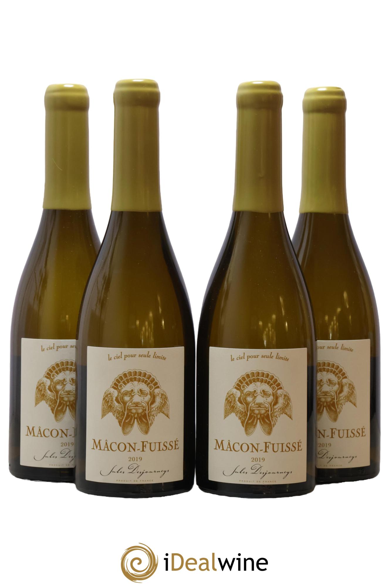 Mâcon-Fuissé Bois de la Croix Jules Desjourneys 2019 - Lot de 4 bouteilles - 0