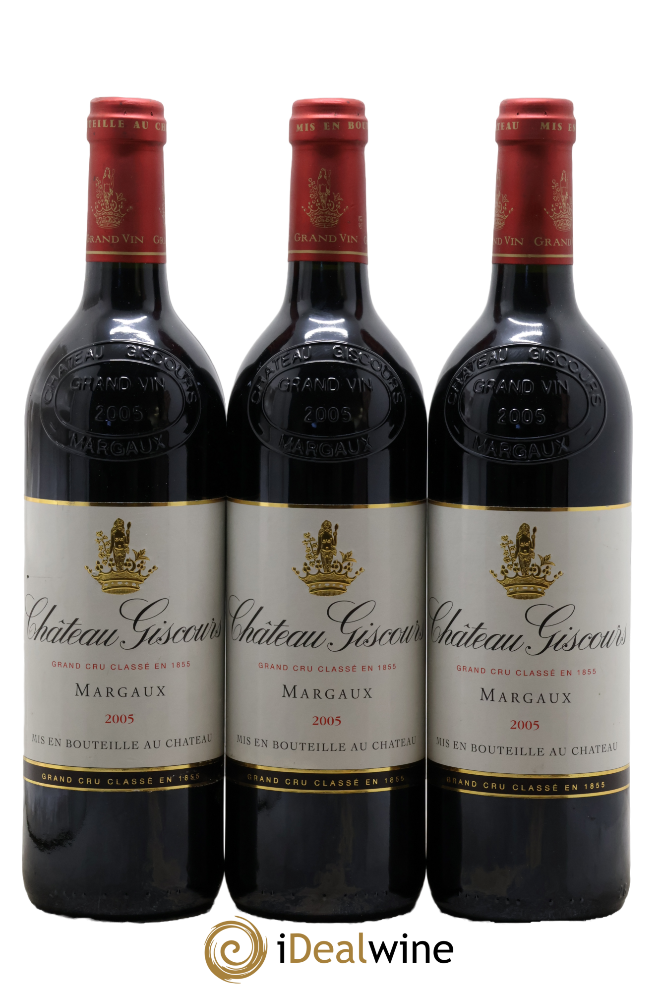 Château Giscours 3ème Grand Cru Classé 2005 - Lot de 3 bouteilles - 0