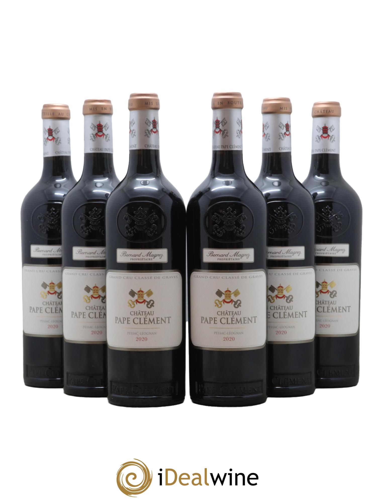 Château Pape Clément Cru Classé de Graves 2020 - Lot de 6 bouteilles - 0