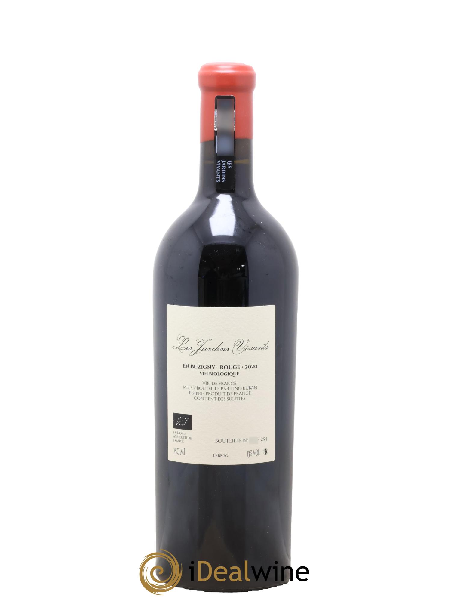 Vin de France En Buzigny Tino Kuban Les Jardins Vivants 2020 - Lotto di 1 bottiglia - 1