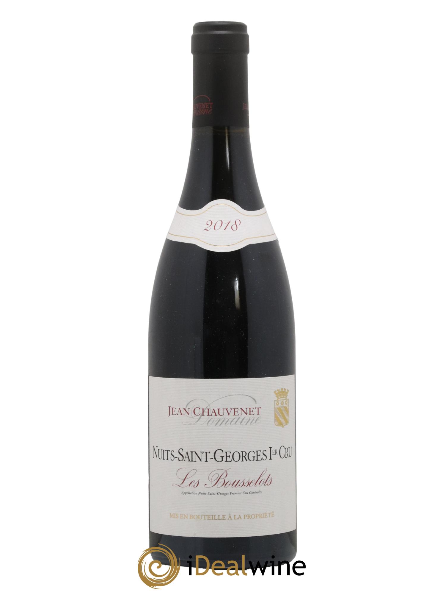 Nuits-Saint-Georges 1er Cru Les Bousselots Domaine Jean Chauvenet 2018 - Lot de 1 bouteille - 0