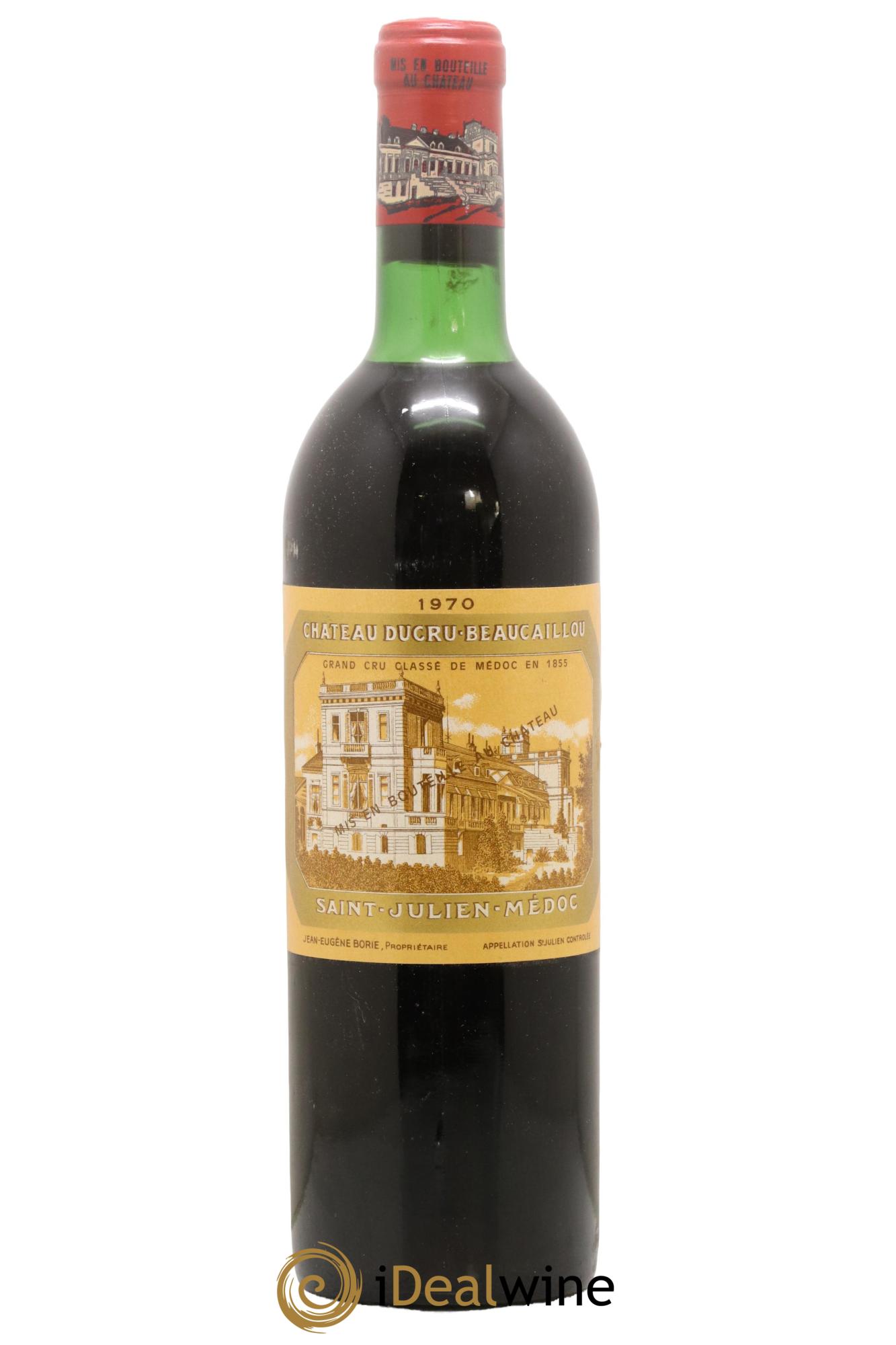 Château Ducru Beaucaillou 2ème Grand Cru Classé 1970 - Lot de 1 bouteille - 0