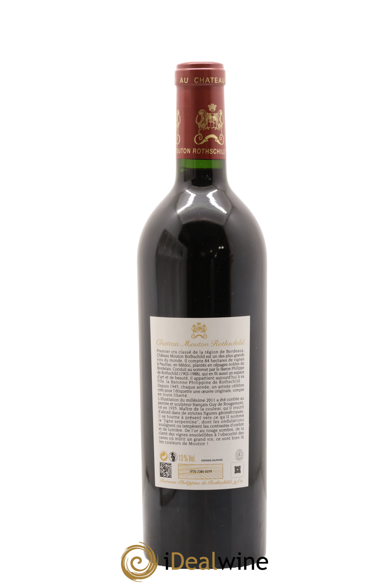 Château Mouton Rothschild 1er Grand Cru Classé 2011 - Posten von 1 Flasche - 1