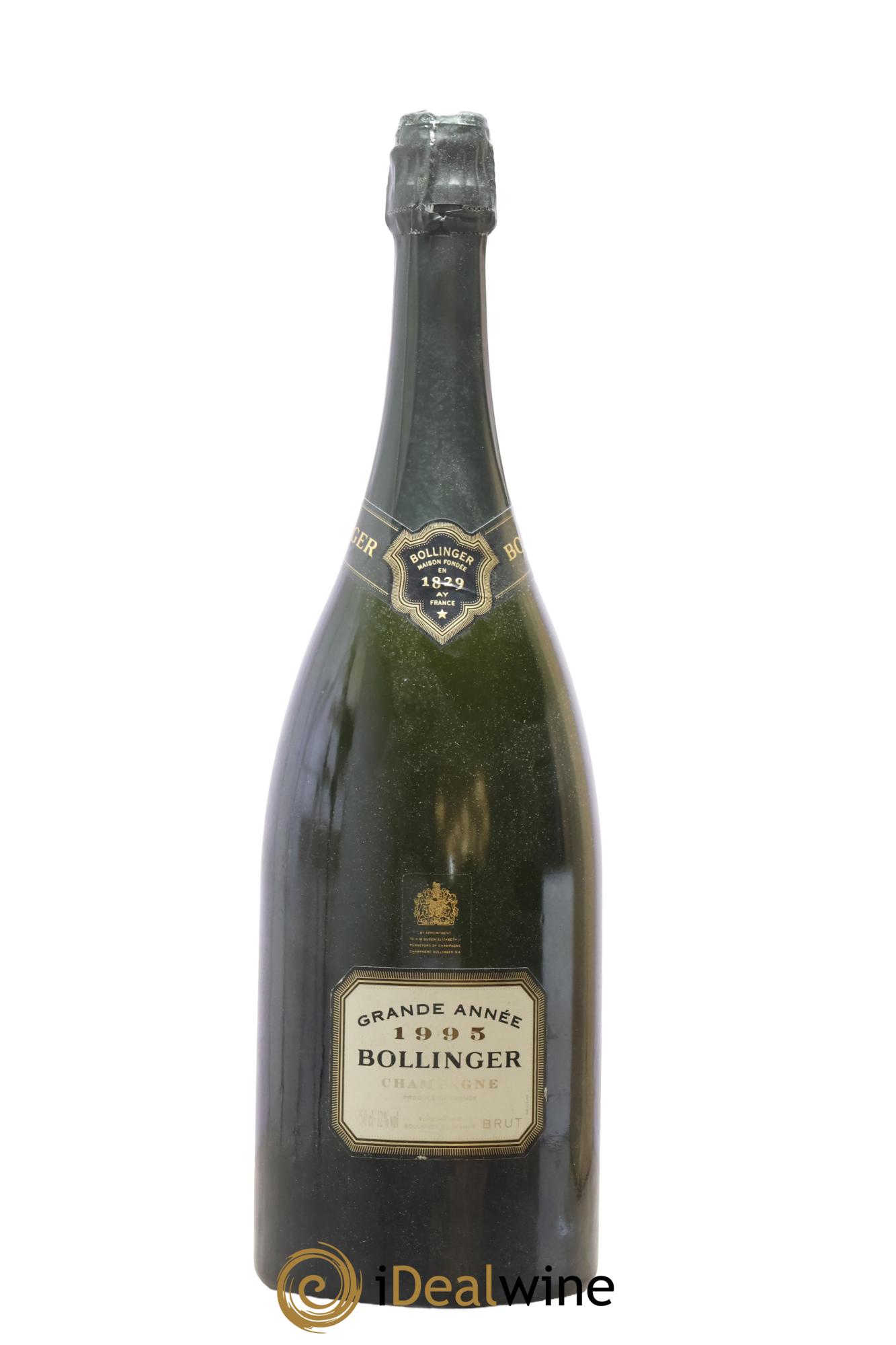 Grande Année Brut Bollinger 1995 - Lot de 1 magnum - 1