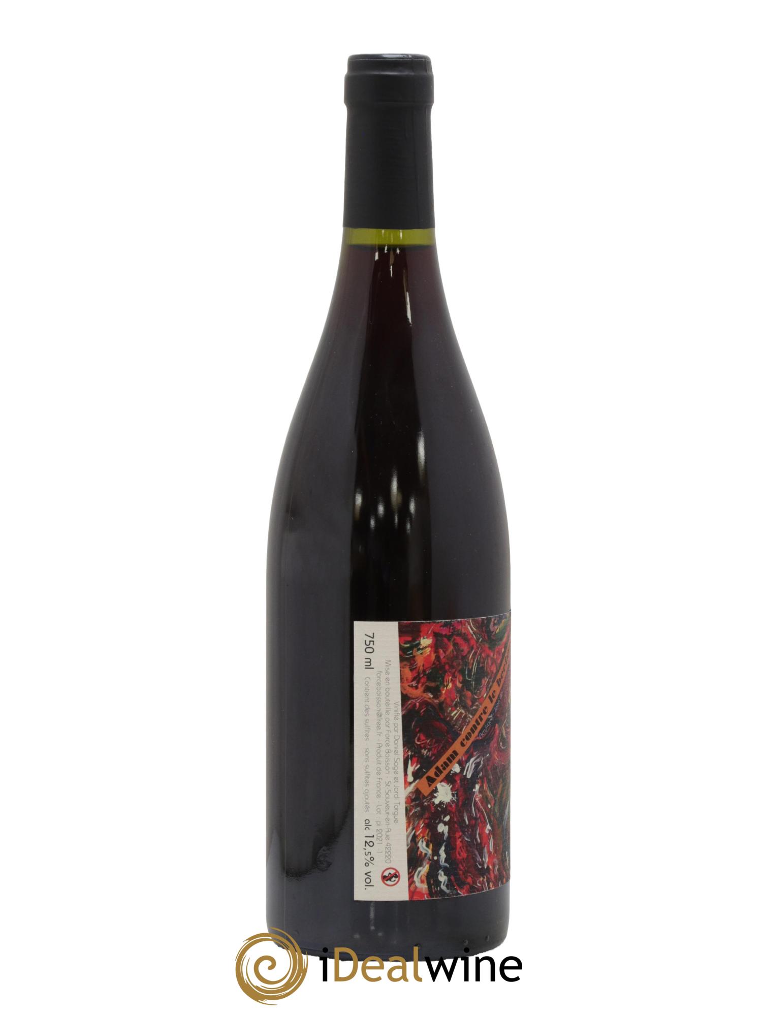 Vin de France Adam Contre le Beefsteak Daniel Sage  2020 - Lot de 1 bouteille - 1