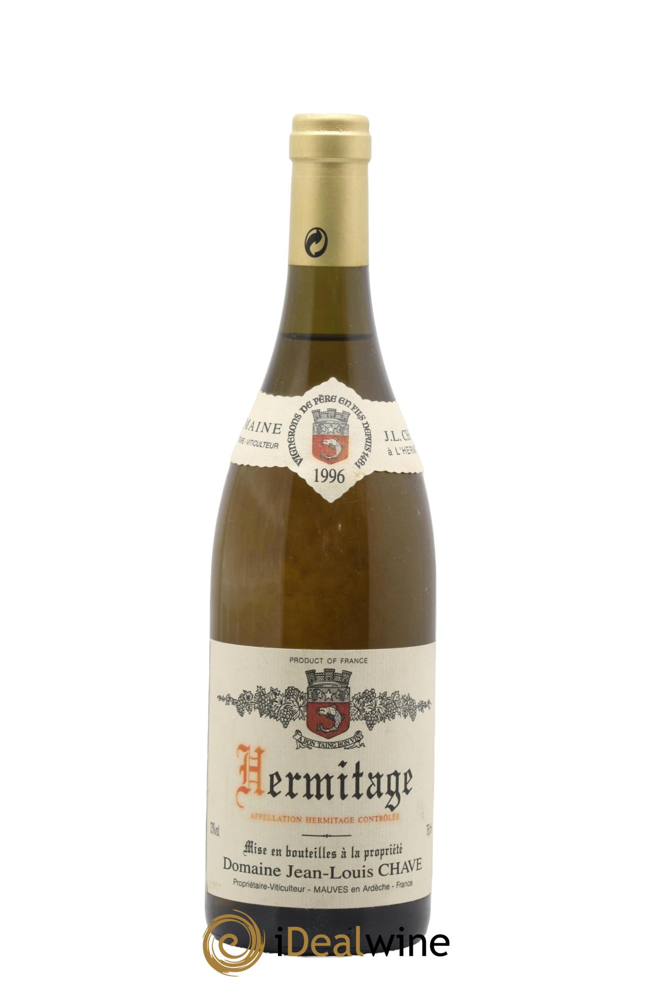 Hermitage Jean-Louis Chave 1996 - Lot de 1 bouteille - 0