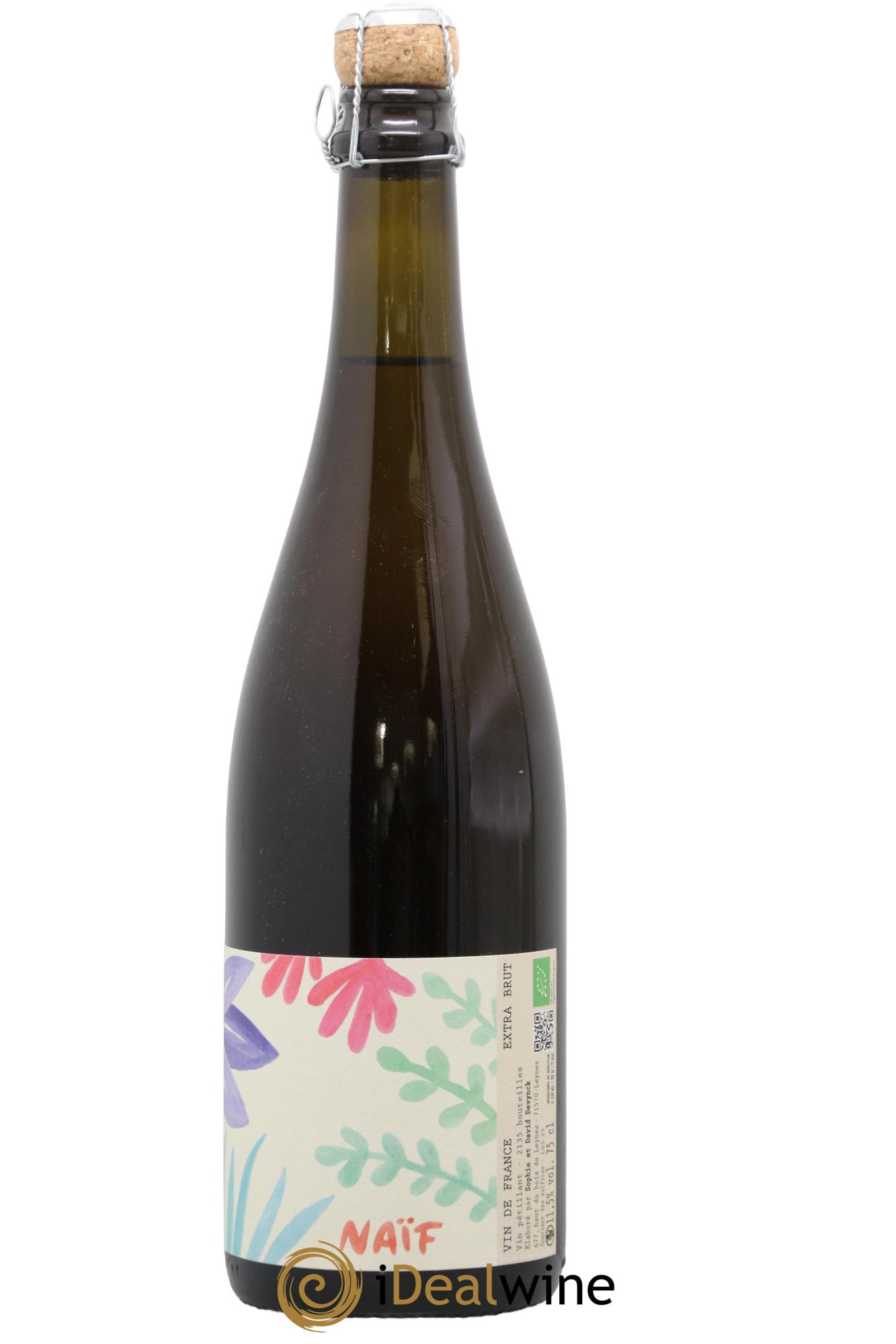 Vin de France Pétillant naturel NAIF Clos Sauvage - Lot de 1 bouteille - 0