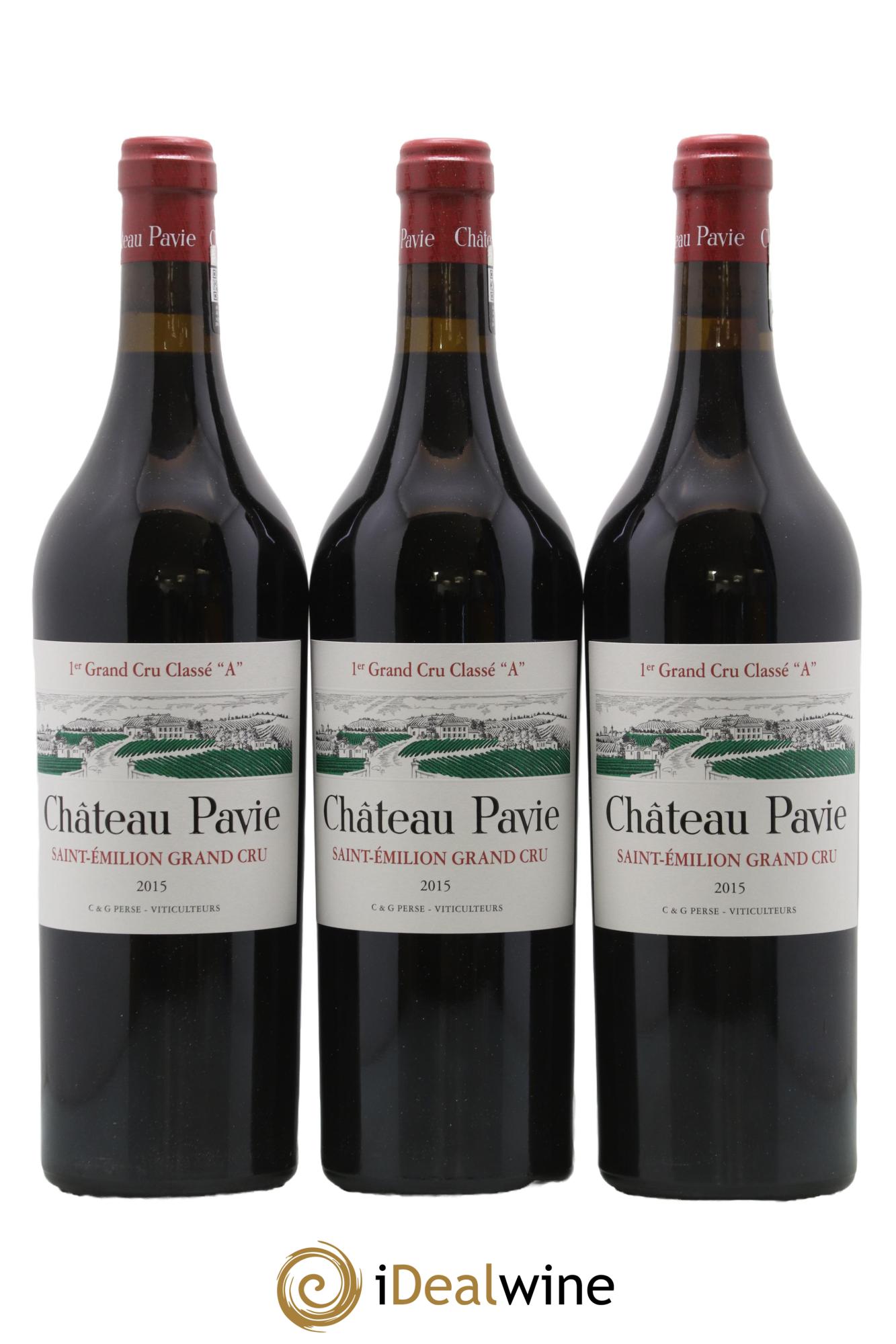 Château Pavie 1er Grand Cru Classé A 2015 - Lot de 6 bouteilles - 3