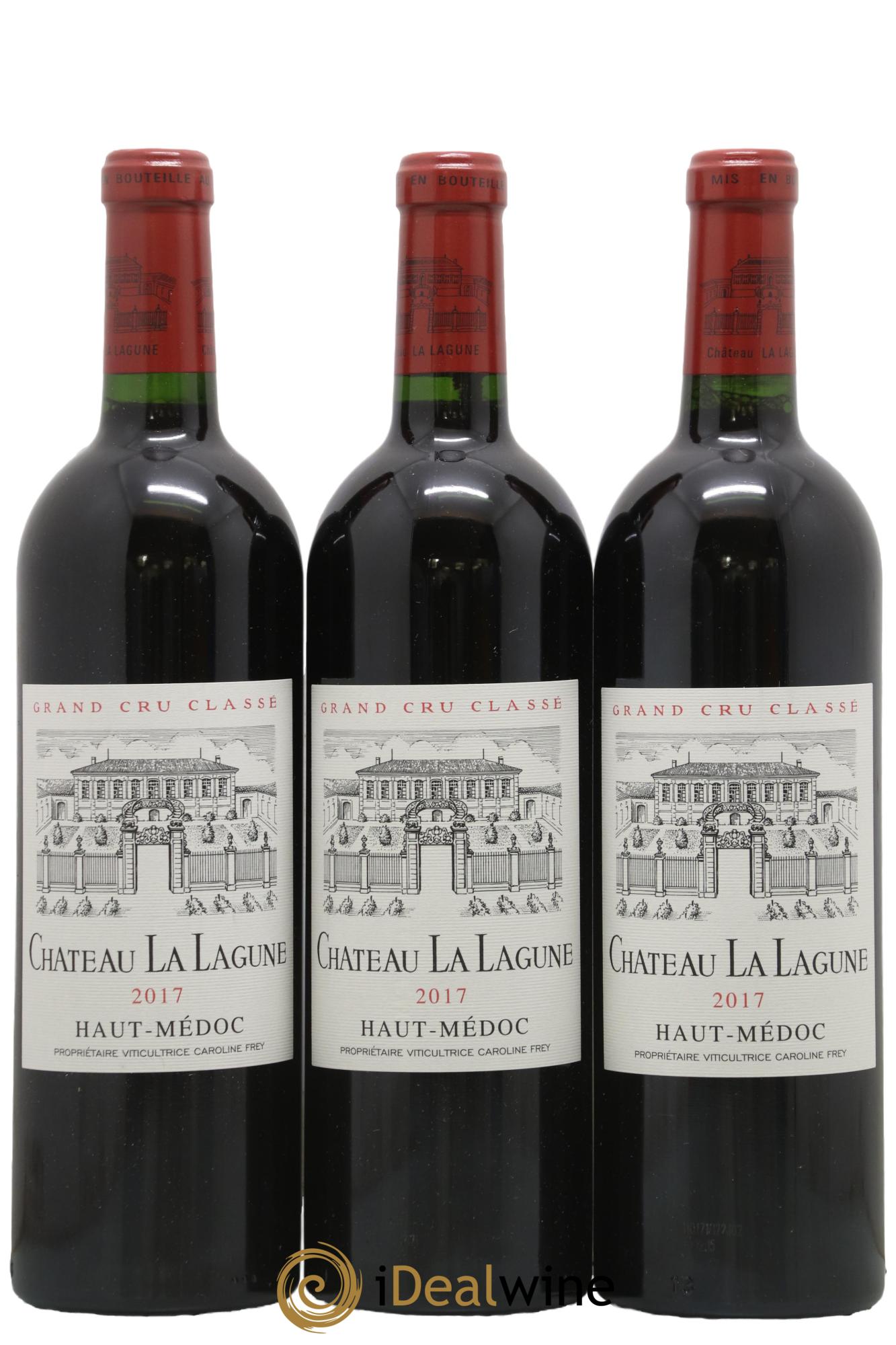 Château la Lagune 3ème Grand Cru Classé 2017 - Posten von 3 Flaschen - 0