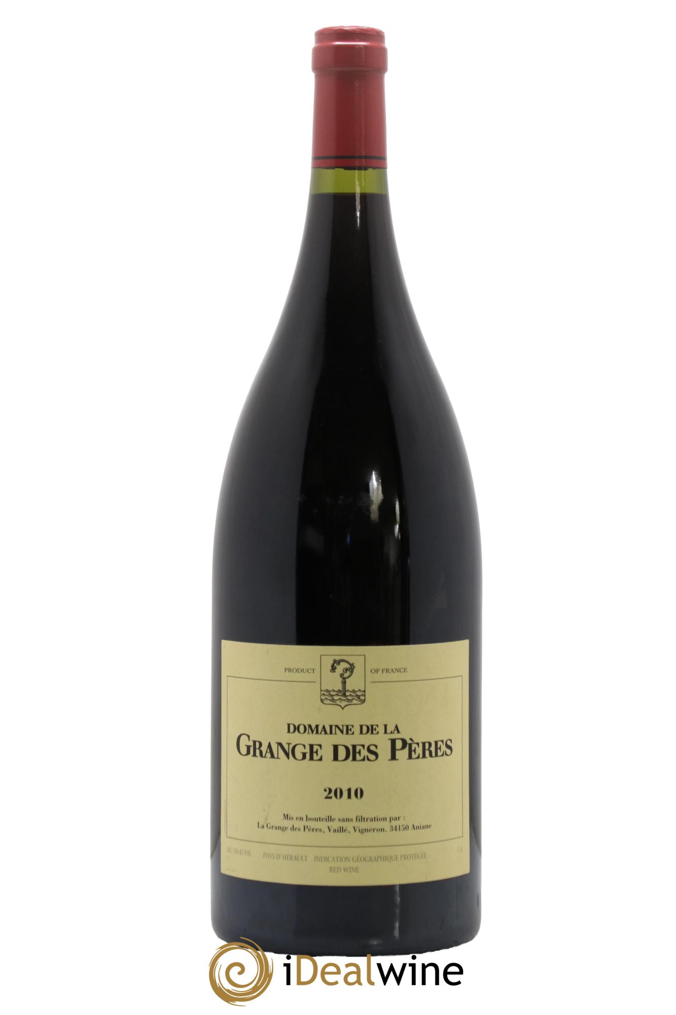 IGP Pays d'Hérault Grange des Pères Laurent Vaillé 2010 - Lot of 1 magnum - 0