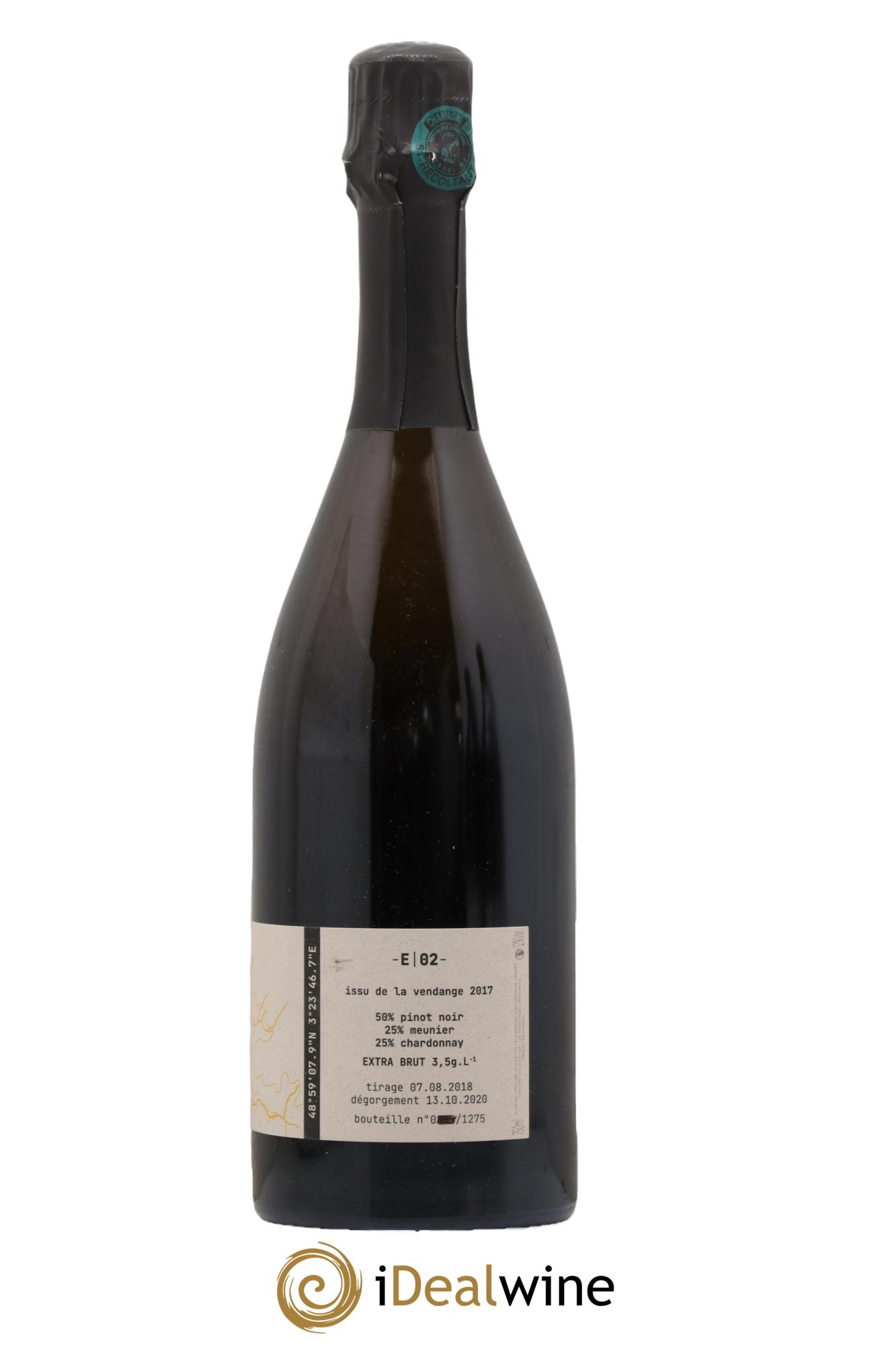 Champagne E2 Exploration Gauditiabois 2017 - Lot de 1 bouteille - 1