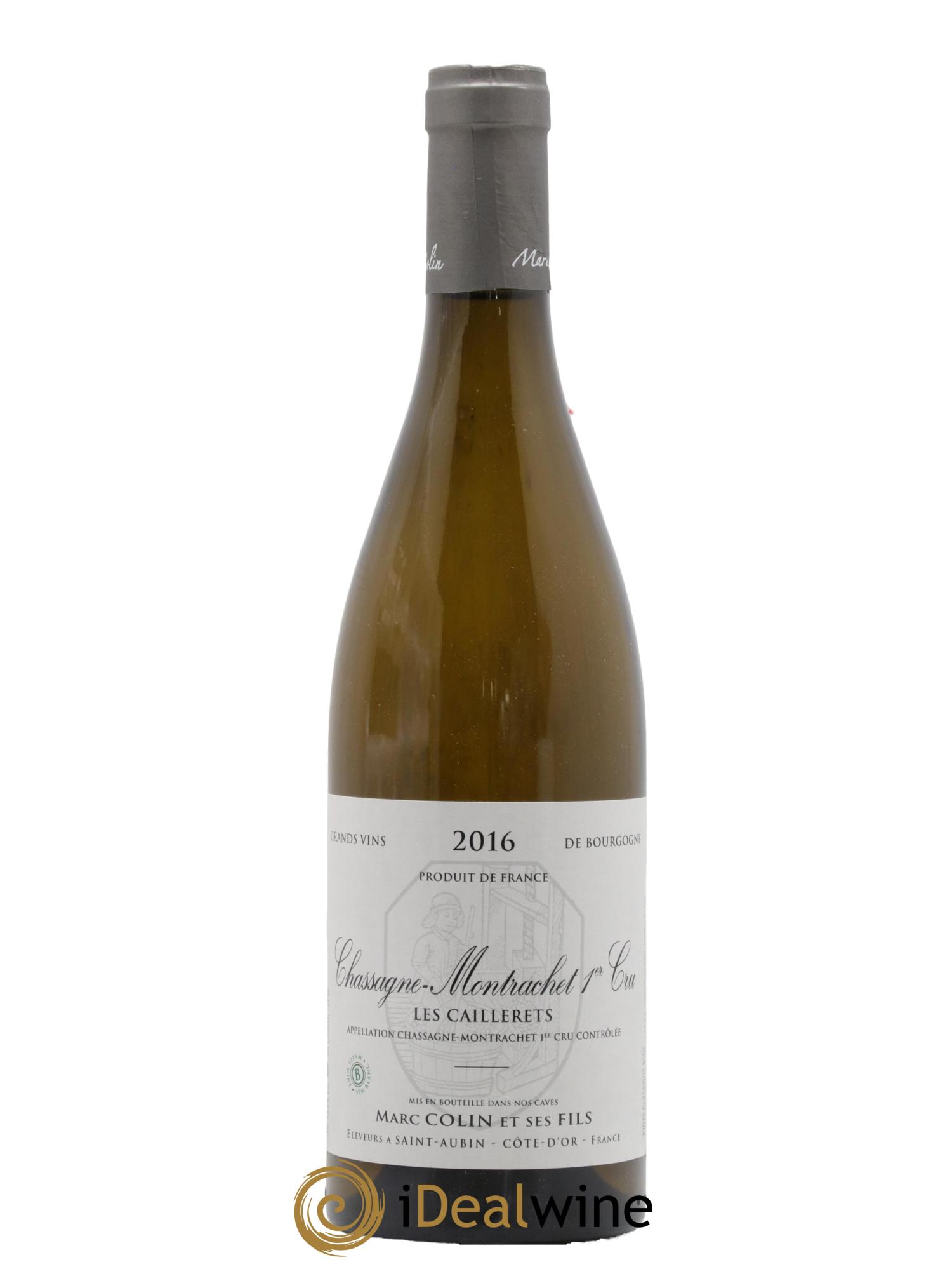 Chassagne-Montrachet 1er Cru Les Caillerets Marc Colin & Fils 2016 - Lot de 1 bouteille - 0