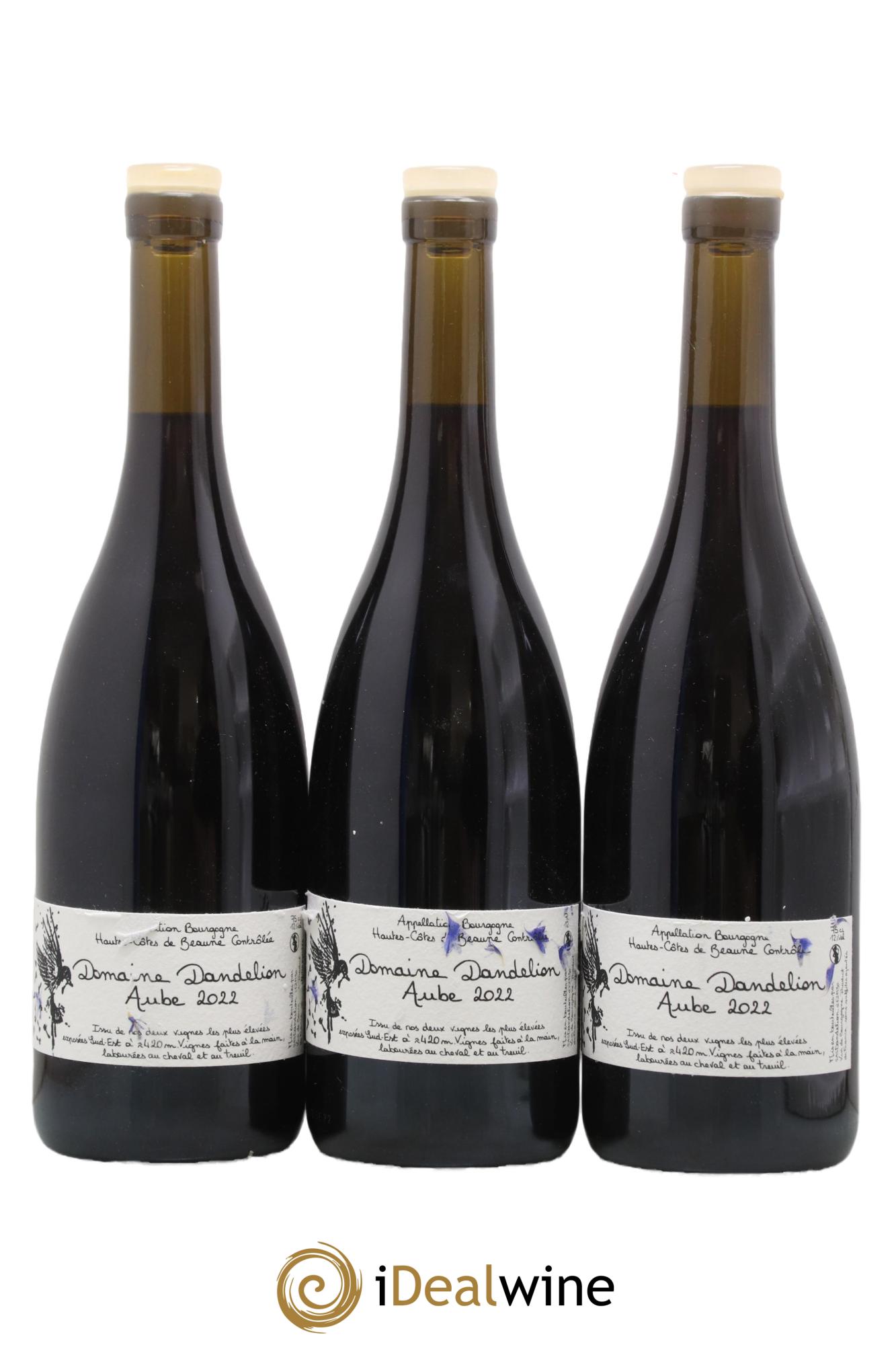 Hautes-Côtes de Beaune Aube Dandelion (Domaine) 2022 - Lotto di 3 bottiglie - 0
