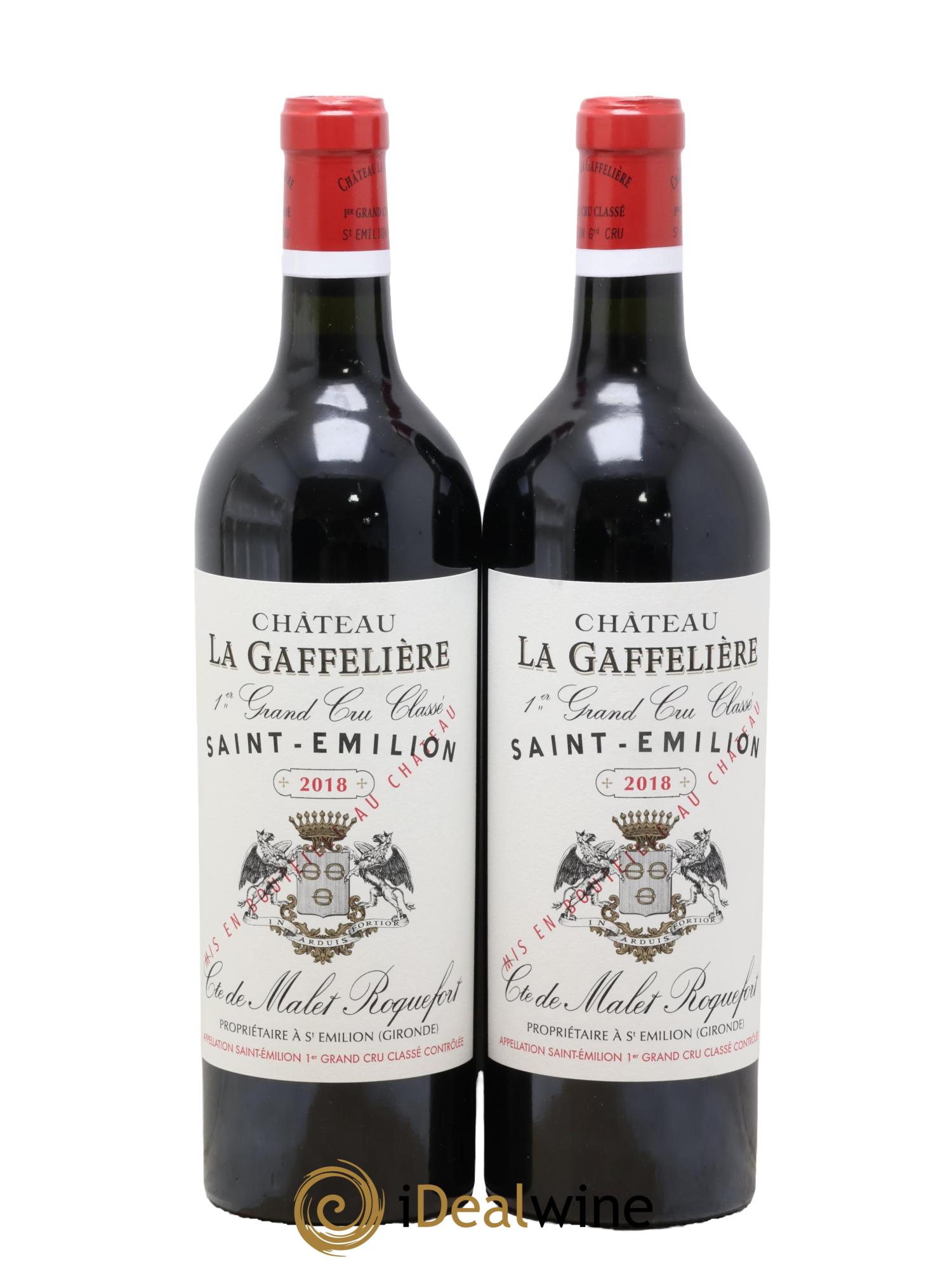 Château la Gaffelière 1er Grand Cru Classé B 2018 - Lot de 2 bouteilles - 0