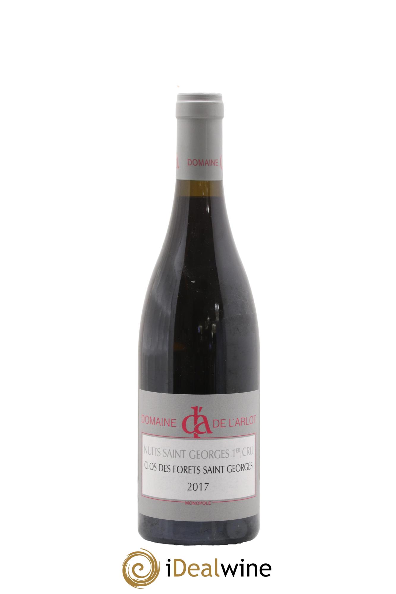 Nuits-Saint-Georges 1er Cru Clos des Forêts Saint-Georges Domaine de l'Arlot 2017 - Lot de 1 bouteille - 0