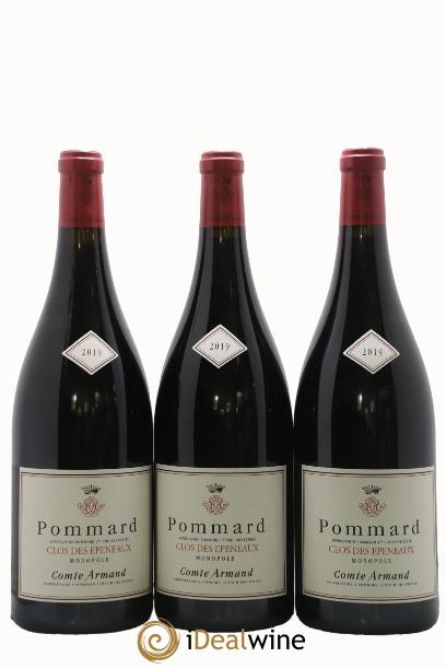 Pommard 1er Cru Clos des Epeneaux Comte Armand 2019 - Lotto di 3 magnum - 1