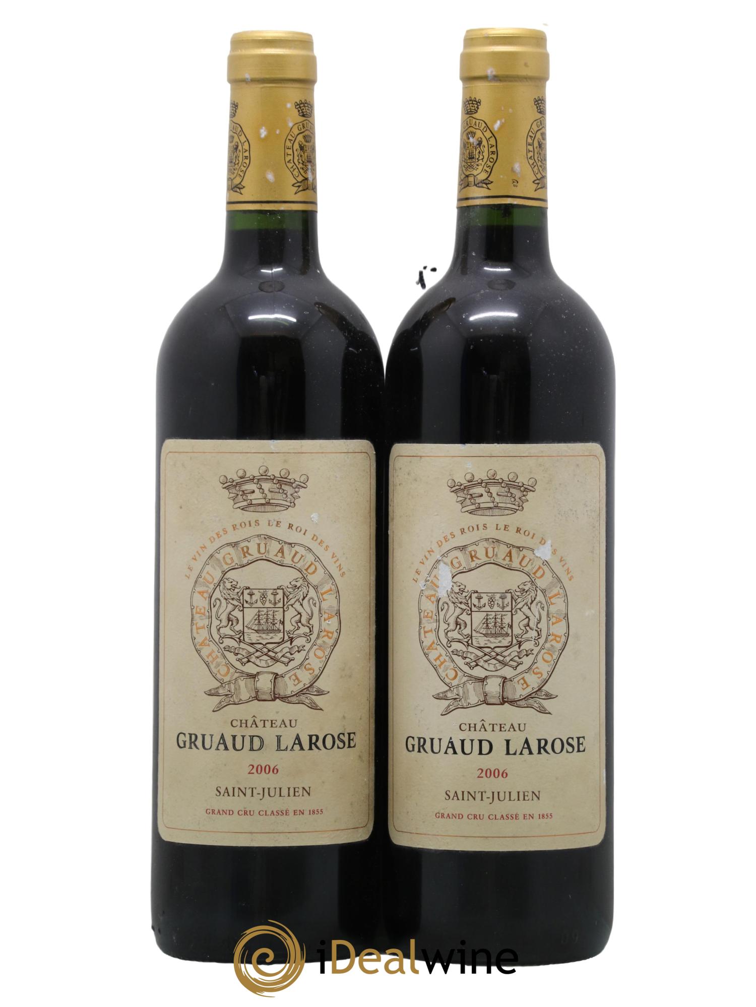 Château Gruaud Larose 2ème Grand Cru Classé 2006 - Lot de 2 bouteilles - 0