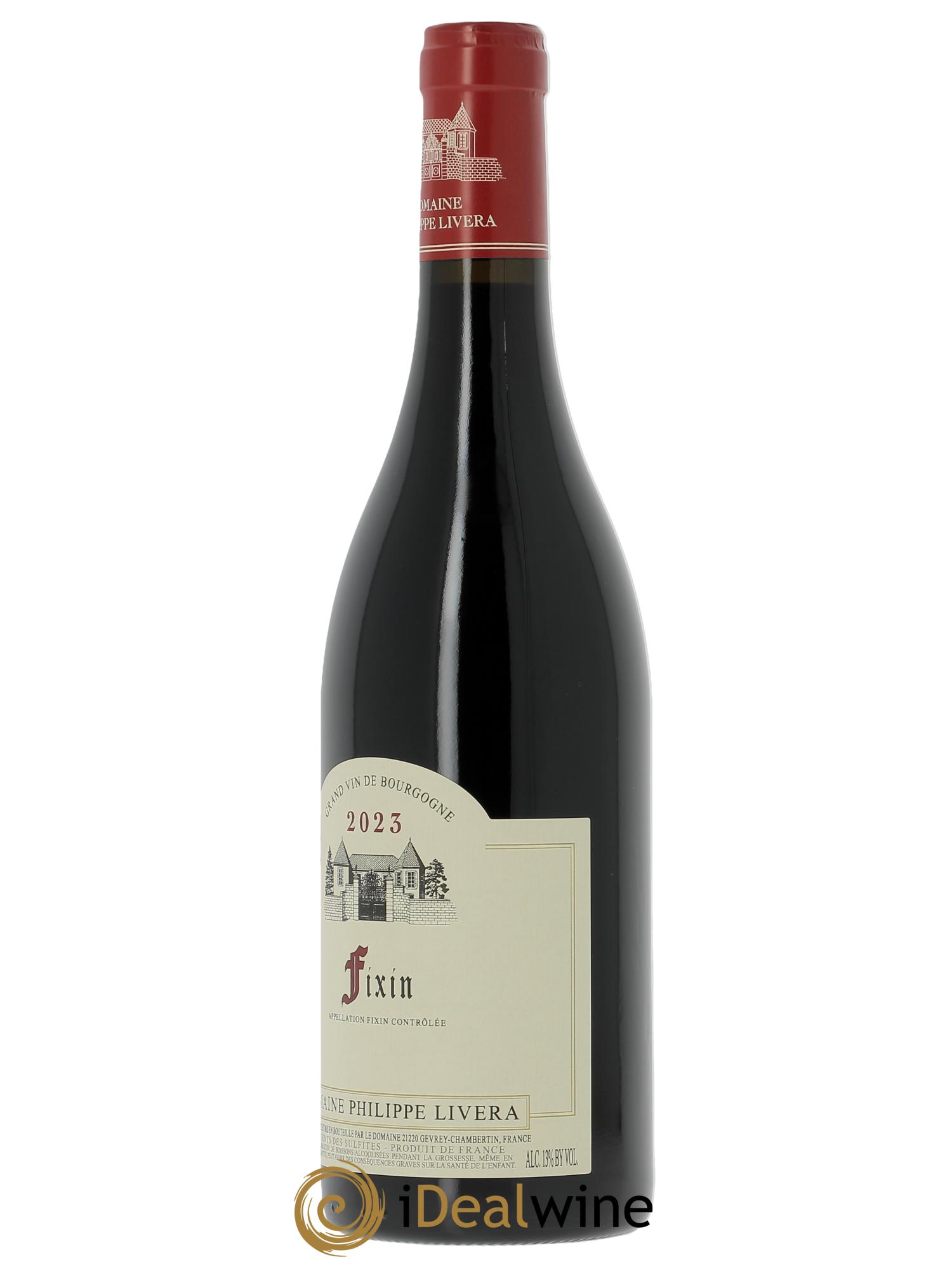 Fixin Tilleuls (Domaine des) - Philippe Livera 2023 - Lot de 1 bouteille - 1