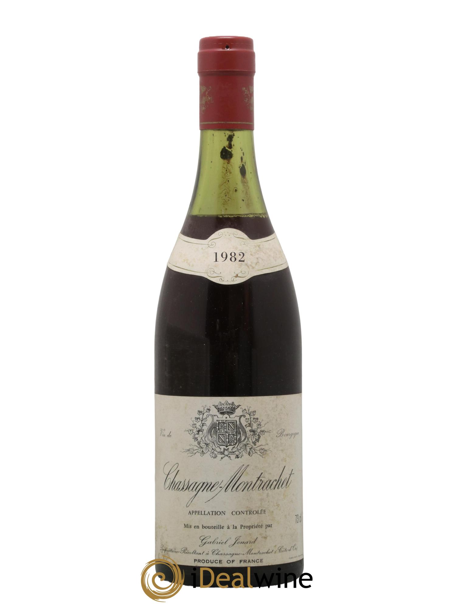Chassagne-Montrachet Domaine Gabriel Jouard 1982 - Lot de 1 bouteille - 0