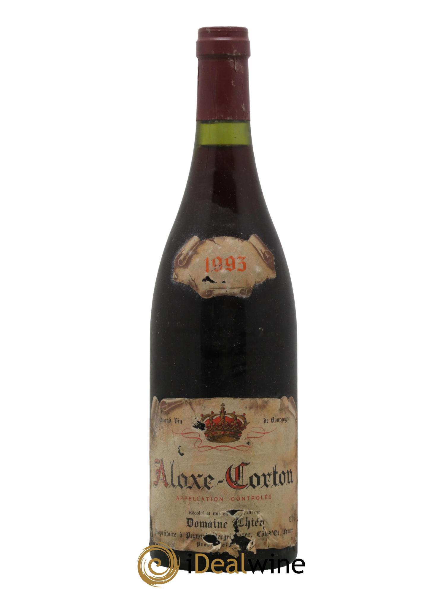 Aloxe-Corton Domaine Thiely 1993 - Lot de 1 bouteille - 0