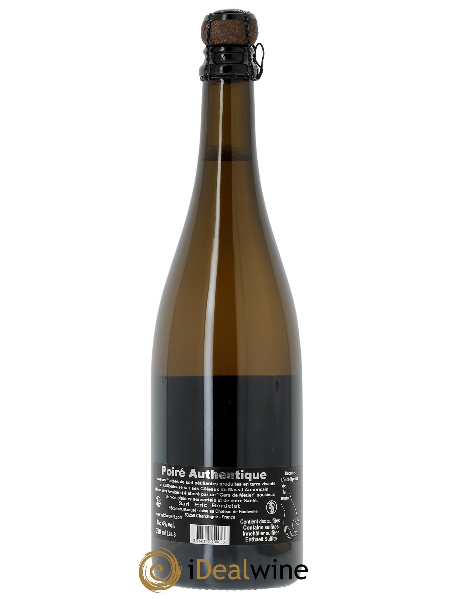 Mayenne Poiré Authentique Eric Bordelet  2024 - Lotto di 1 bottiglia - 1
