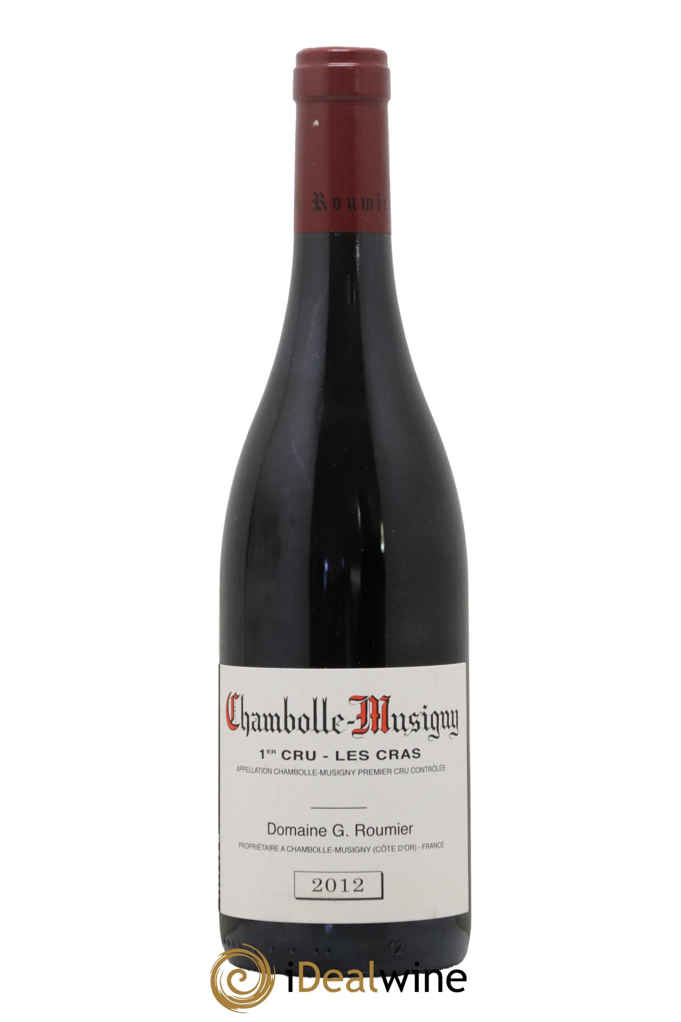 Chambolle-Musigny 1er Cru Les Cras Georges Roumier (Domaine) 2012 - Lot of 1 bottle - 0