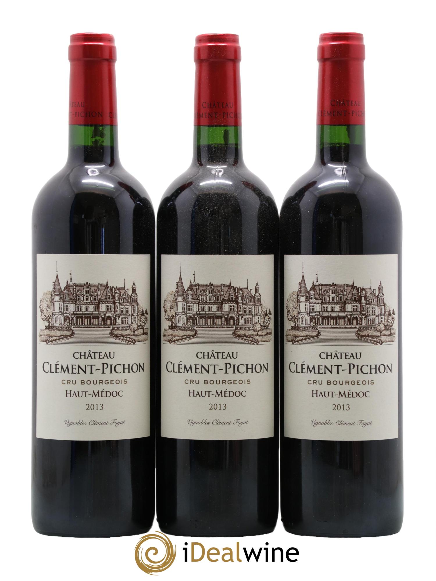 Château Clément-Pichon Cru Bourgeois  2013 - Lot de 12 bouteilles - 1