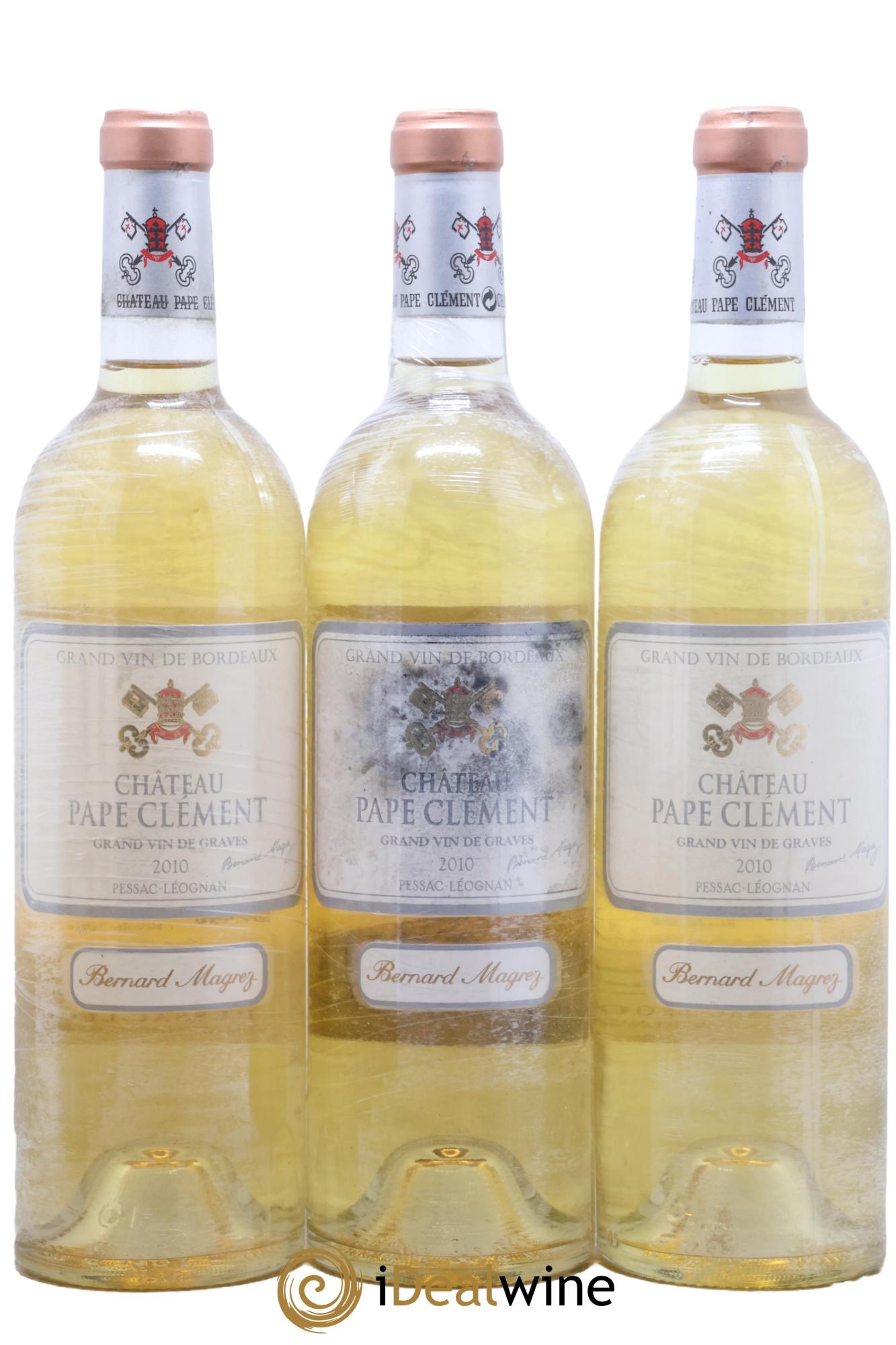Château Pape Clément 2010 - Lotto di 3 bottiglie - 0