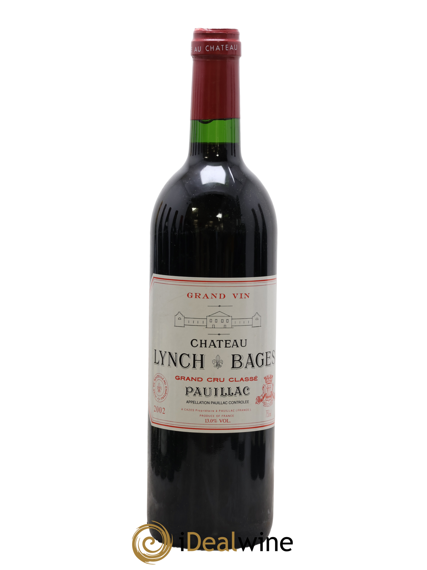 Château Lynch Bages 5ème Grand Cru Classé 2002 - Lot de 1 bouteille - 0