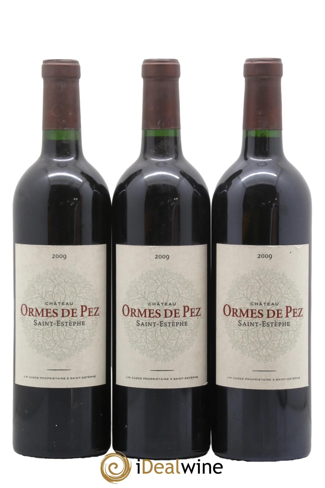 Château les Ormes de Pez 2009 - Lot de 3 bouteilles - 0