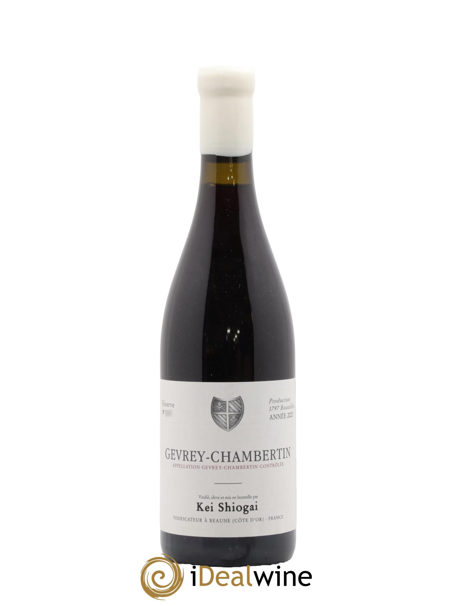 Gevrey-Chambertin Kei Shiogai 2021 - Lot de 1 bouteille - 0