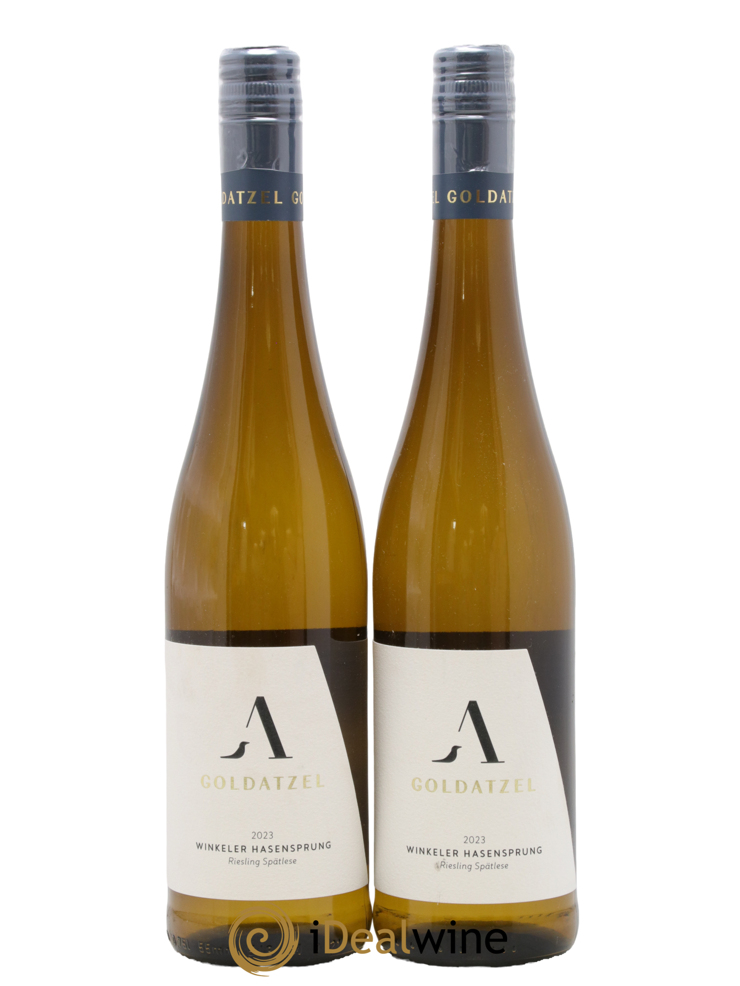 Allemagne Riesling Spatlese Winkeler Hasensprung Goldatzel 2023 - Lot of 2 bottles - 0