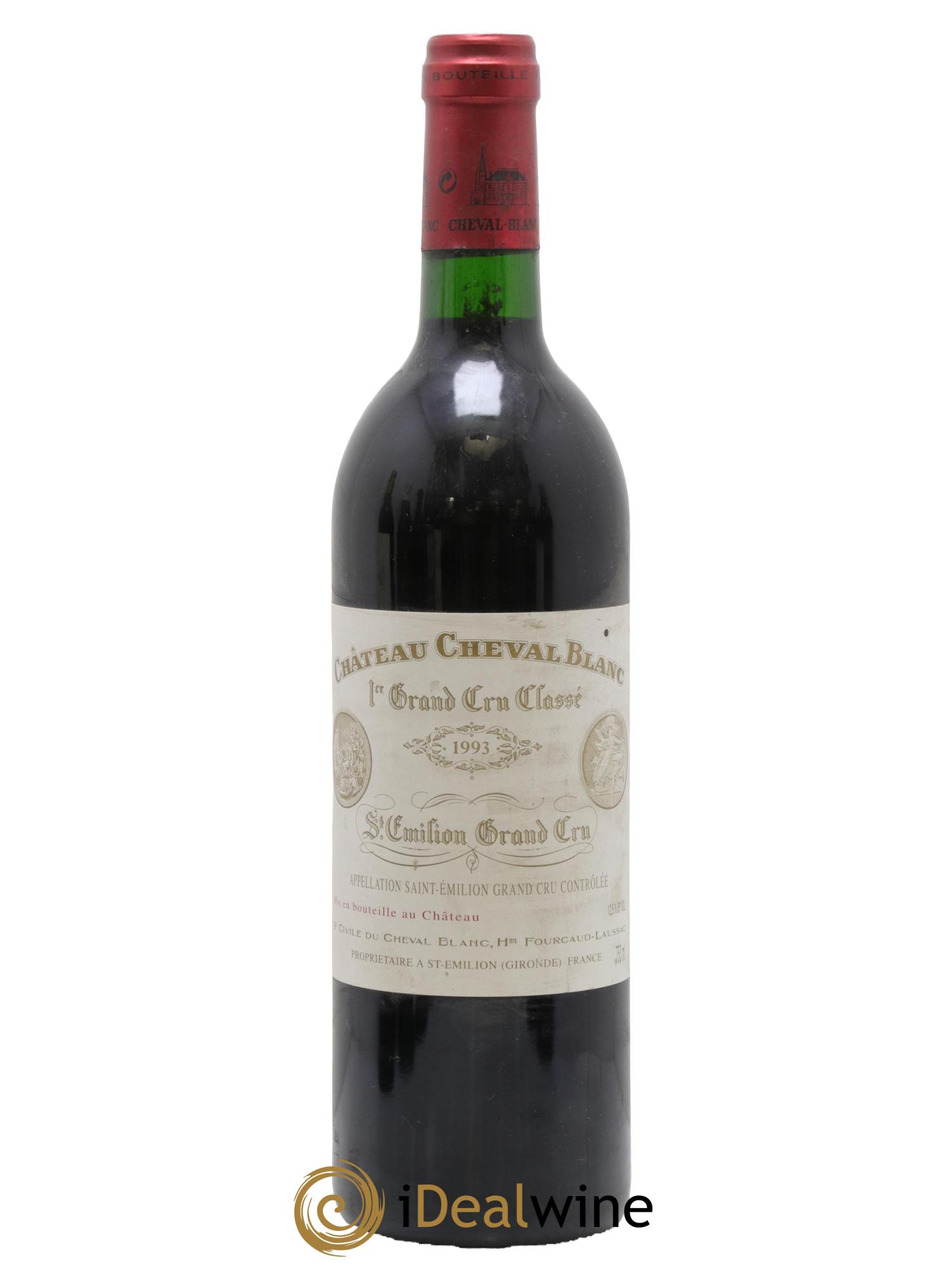 Château Cheval Blanc 1er Grand Cru Classé A 1993 - Lot de 1 bouteille - 0