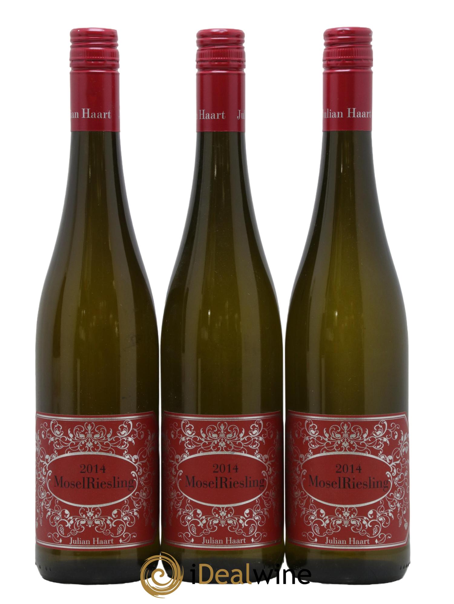 Allemagne Mosel-Saar Riesling Julian Haart 2014 - Lot de 3 bouteilles - 0