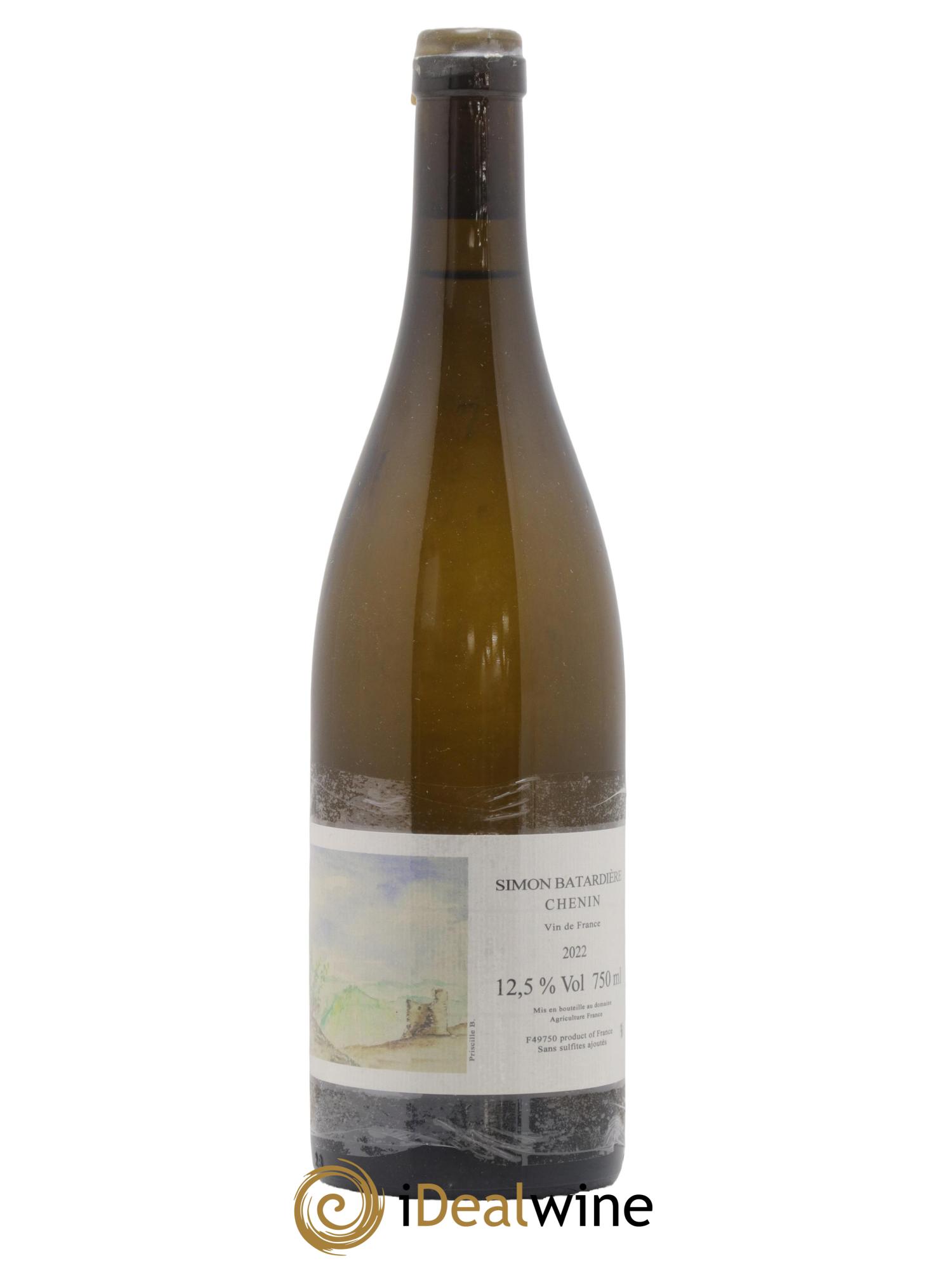 Vin de France Chenin Simon Batardière 2022 - Lot de 1 bouteille - 0