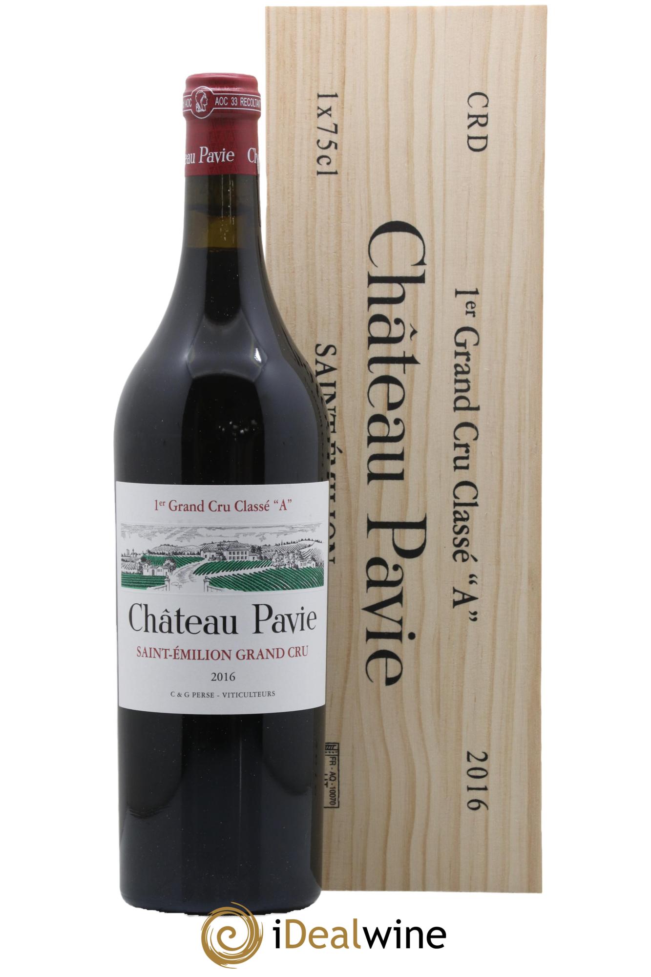 Château Pavie 1er Grand Cru Classé A 2016 - Lot of 1 bottle - 1