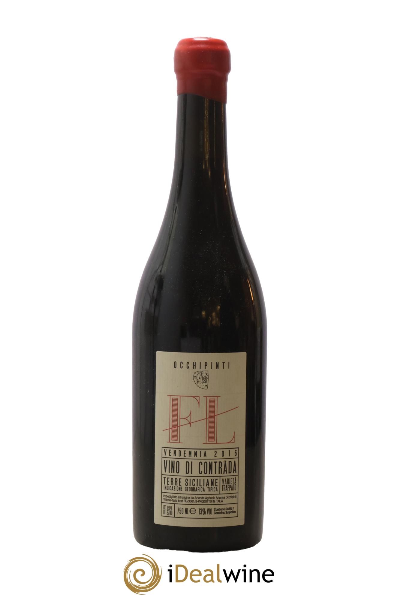 Terre Siciliane Vino di Contrada FL Azienda Agricola Arianna Occhipinti 2016 - Posten von 1 Flasche - 0