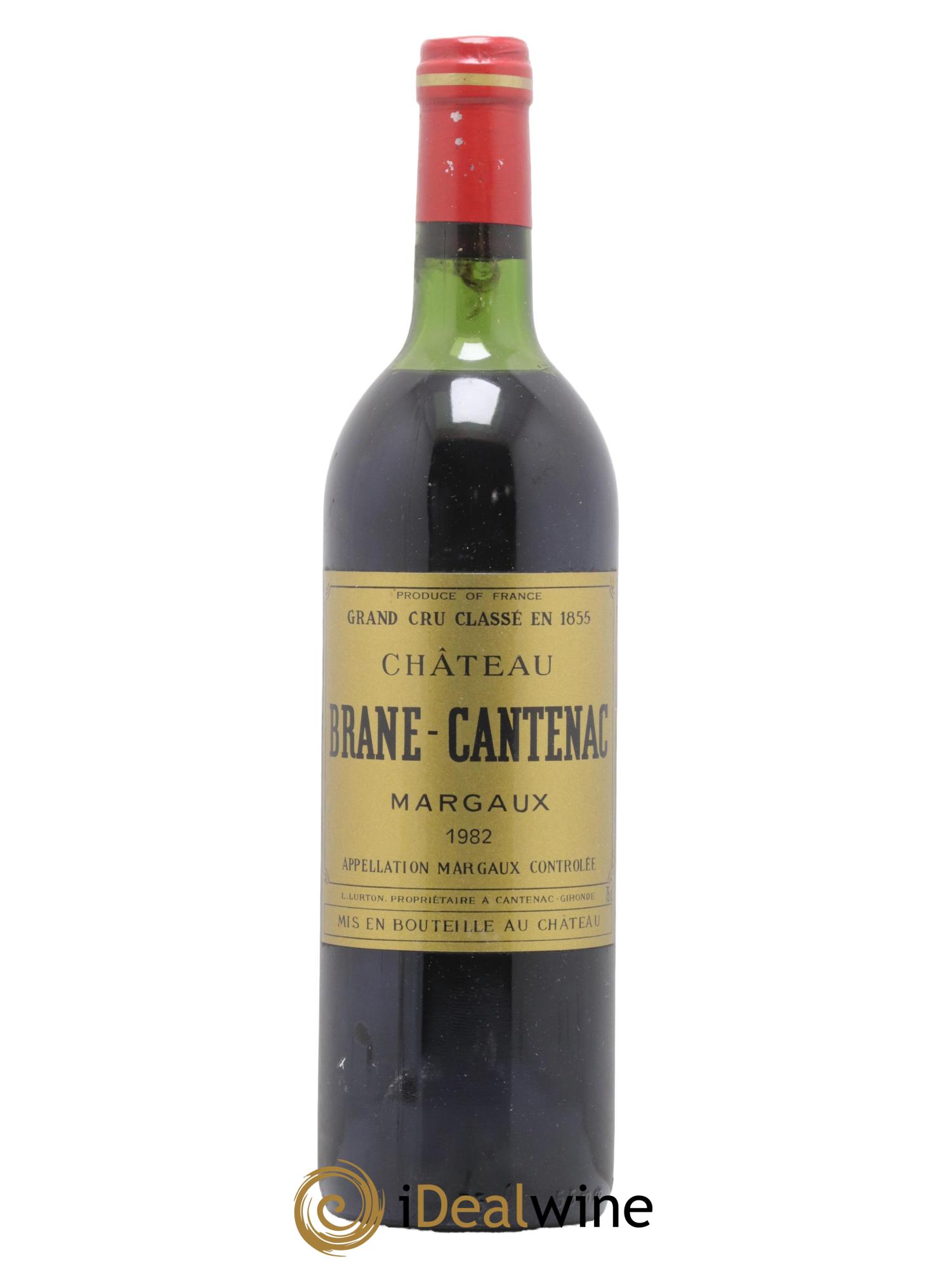 Château Brane Cantenac 2ème Grand Cru Classé 1982 - Lot de 1 bouteille - 0