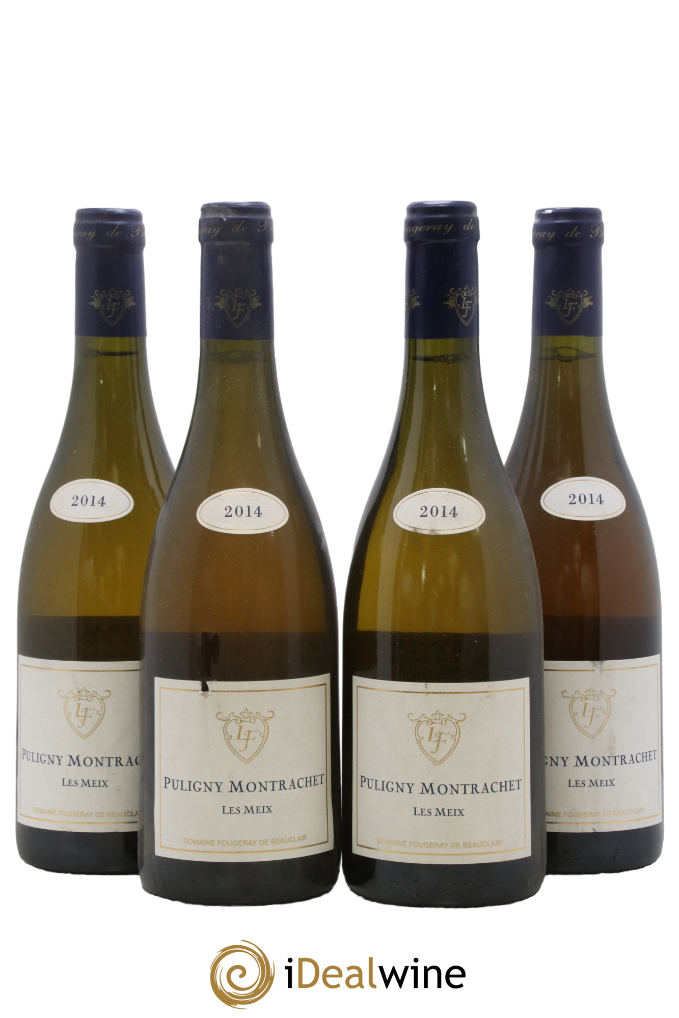 Puligny-Montrachet Les Meix Fougeray de Beauclair 2014 - Lotto di 4 bottiglie - 0