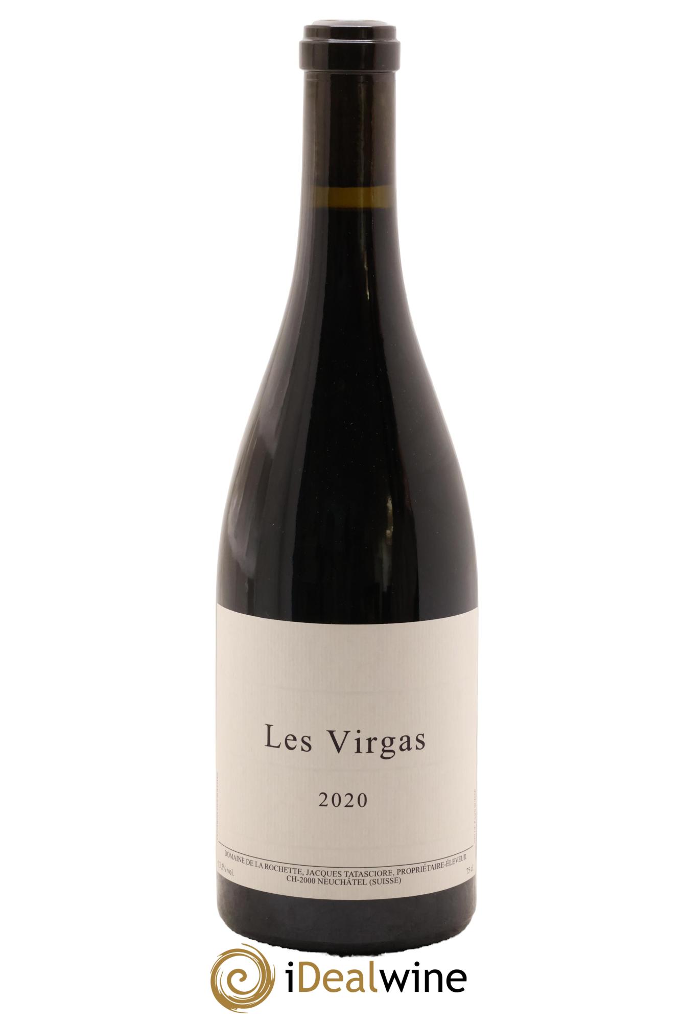 Neuchâtel Les Virgas De La Rochette 2020 - Lotto di 1 bottiglia - 0