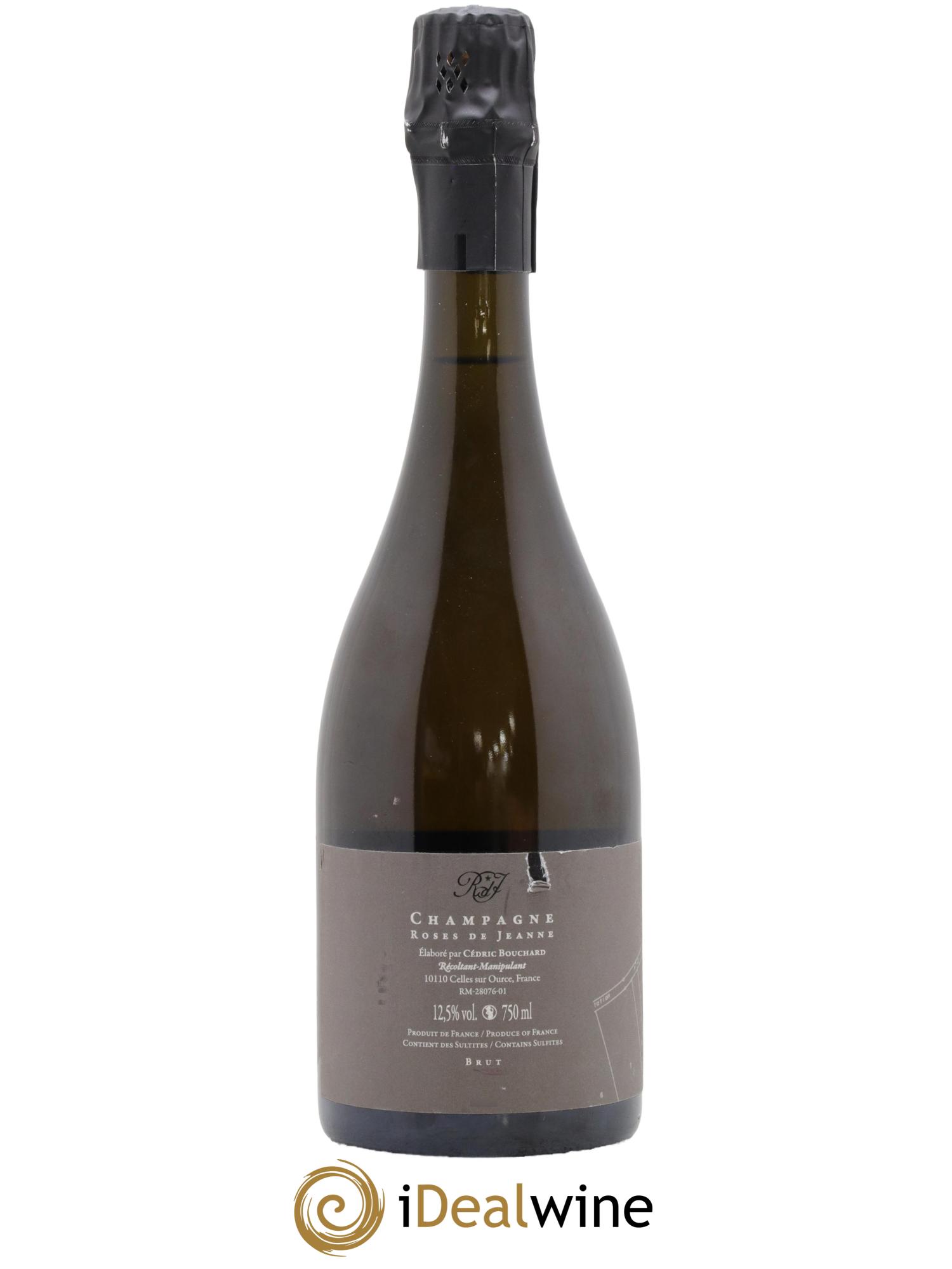 Roses de Jeanne Côte de Val Vilaine Blanc de Noirs Cédric Bouchard 2021 - Lot de 1 bouteille - 1