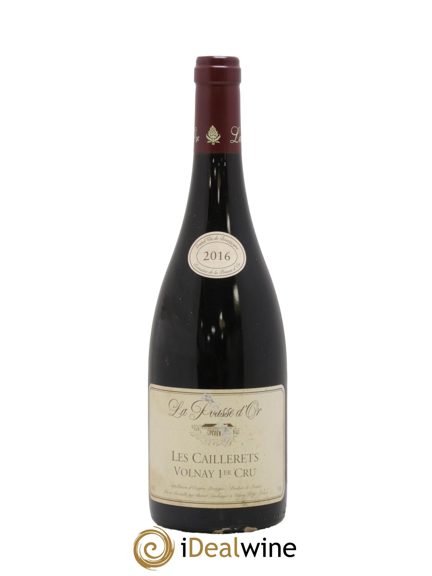 Volnay 1er Cru Les Caillerets La Pousse d'Or (Domaine de) 2016 - Lot de 1 bouteille - 0