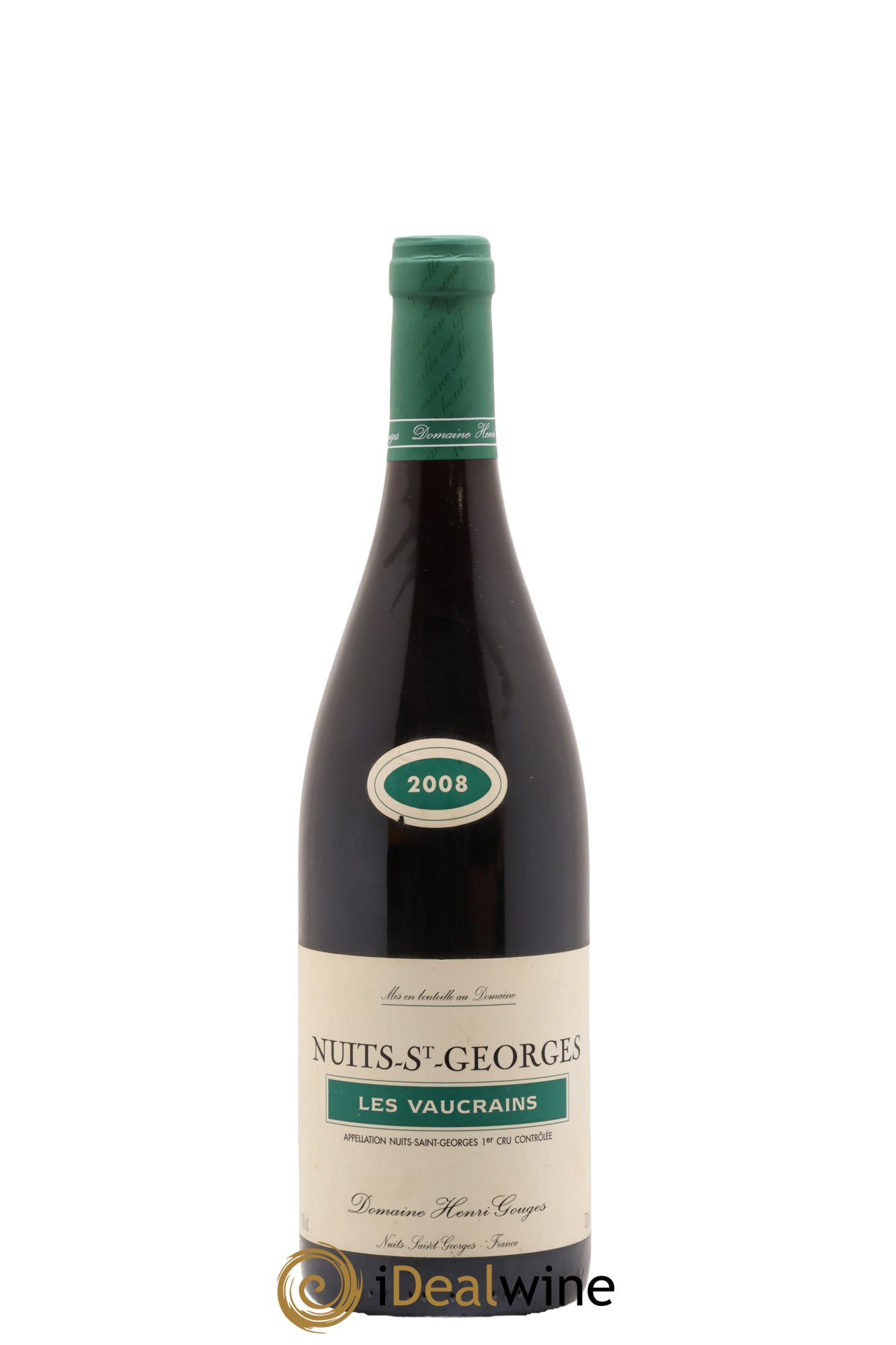 Nuits-Saint-Georges 1er Cru Les Vaucrains Henri Gouges 2008 - Lot de 1 bouteille - 0