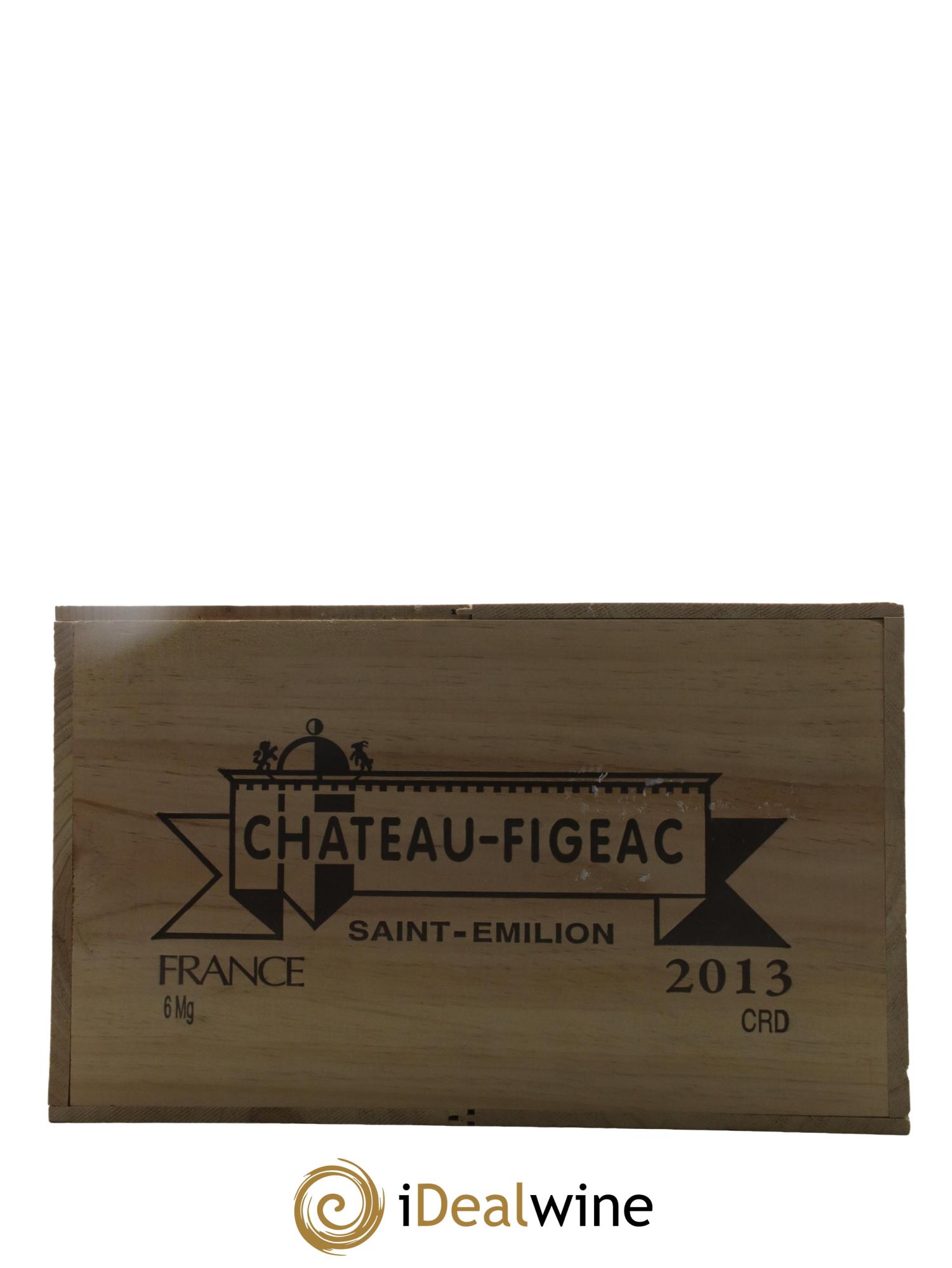 Château Figeac 1er Grand Cru Classé A 2013 - Lot de 6 magnums - 6