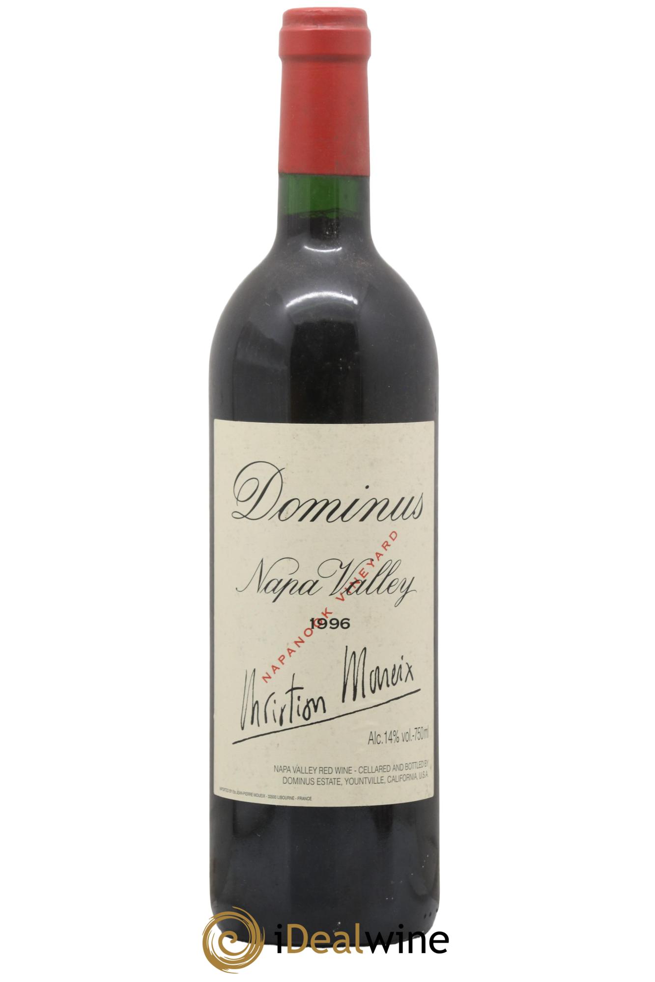 Napa Valley Dominus Christian Moueix 1996 - Lot of 1 bottle - 0