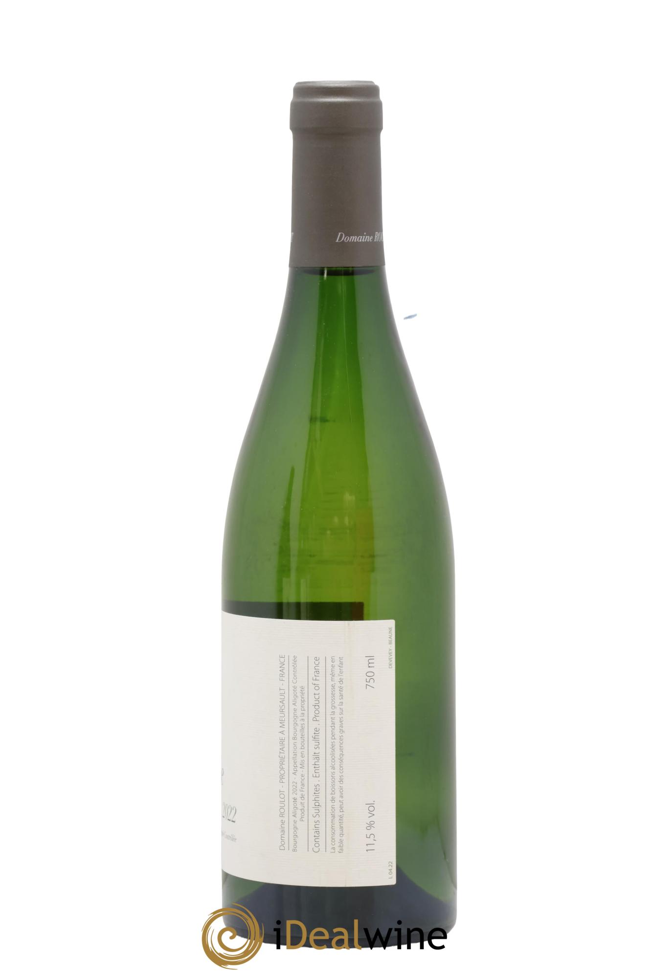 Bourgogne Aligoté Roulot (Domaine) 2022 - Lot de 1 bouteille - 1