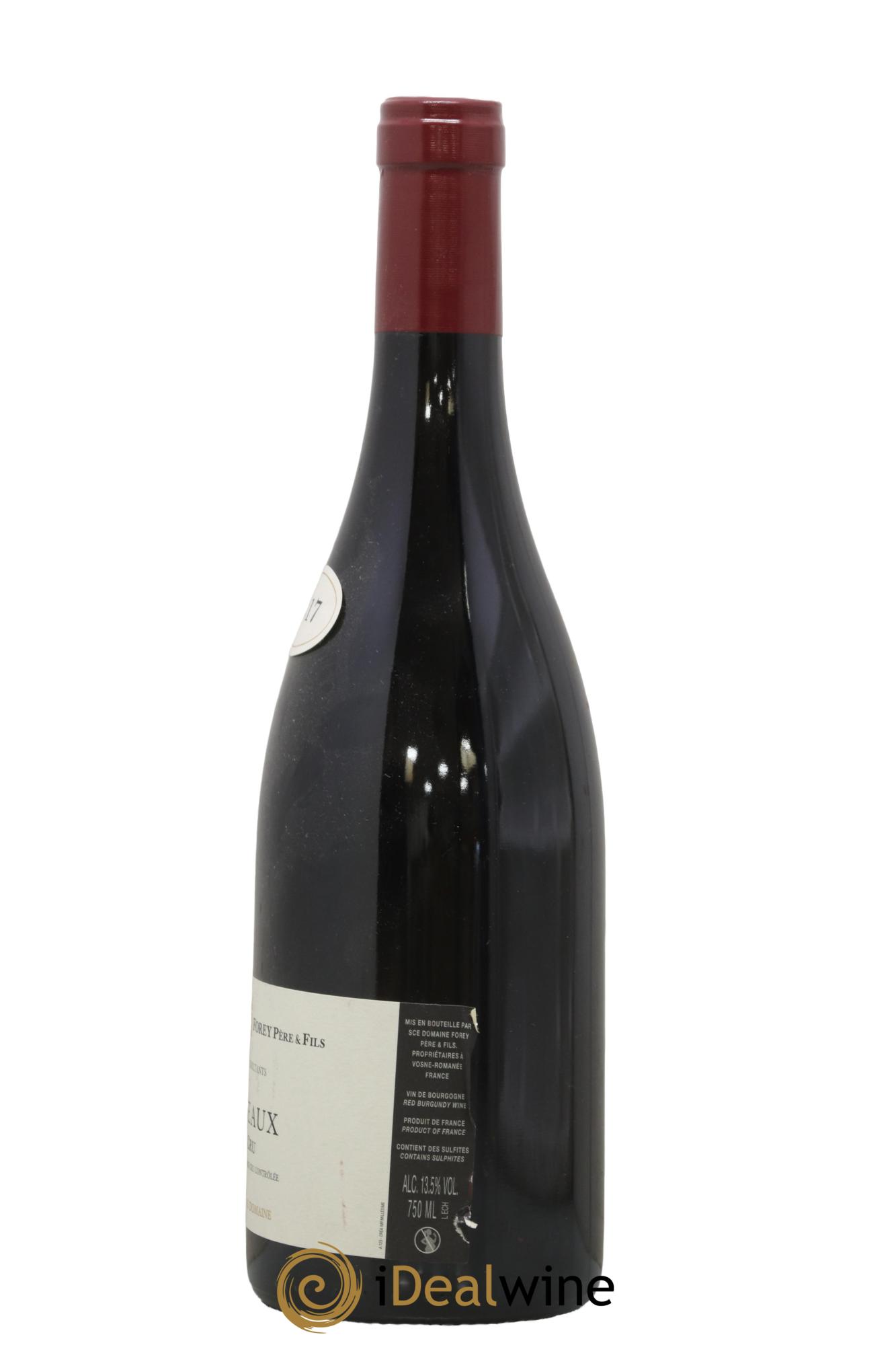 Echezeaux Grand Cru Forey Père et Fils (Domaine) 2017 - Lot de 1 bouteille - 1